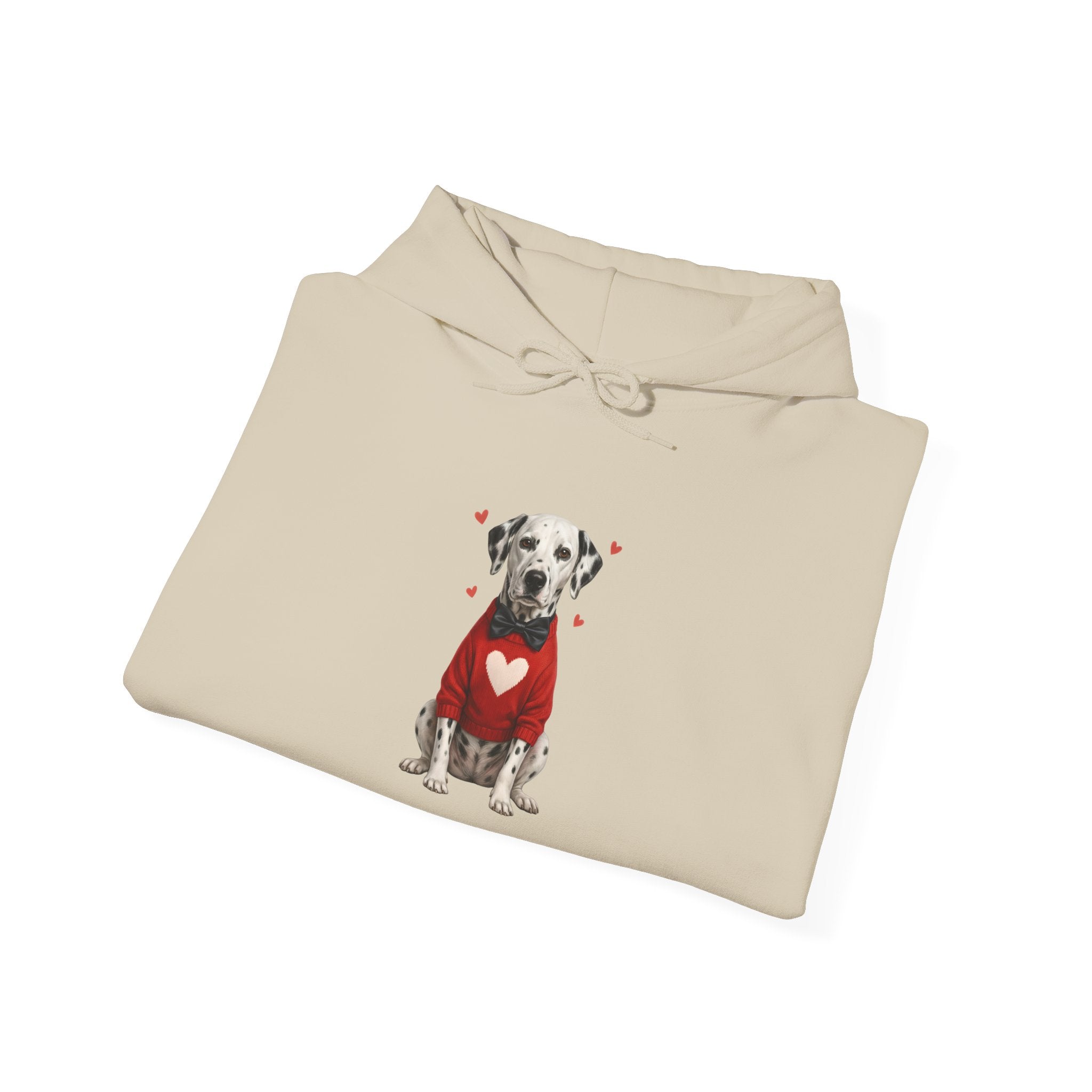 Dalmatian Bowtie- Unisex Heavy Blend™ Hooded Sweatshirt