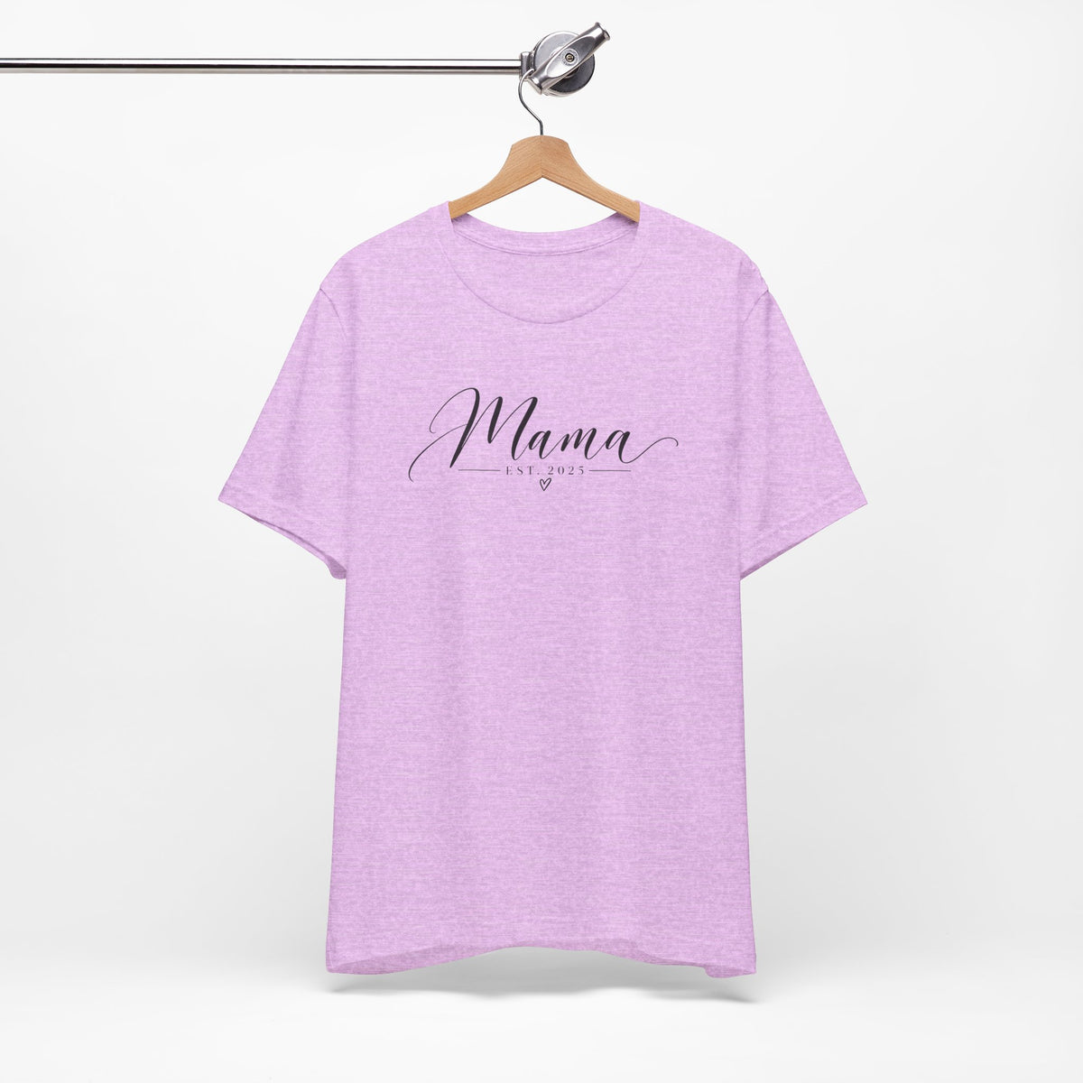 Mama Est. 2025 T-Shirt — Elegant Script Mama Tee