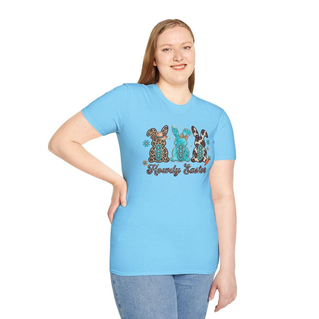 Howdy Easter- Unisex Softstyle T-Shirt