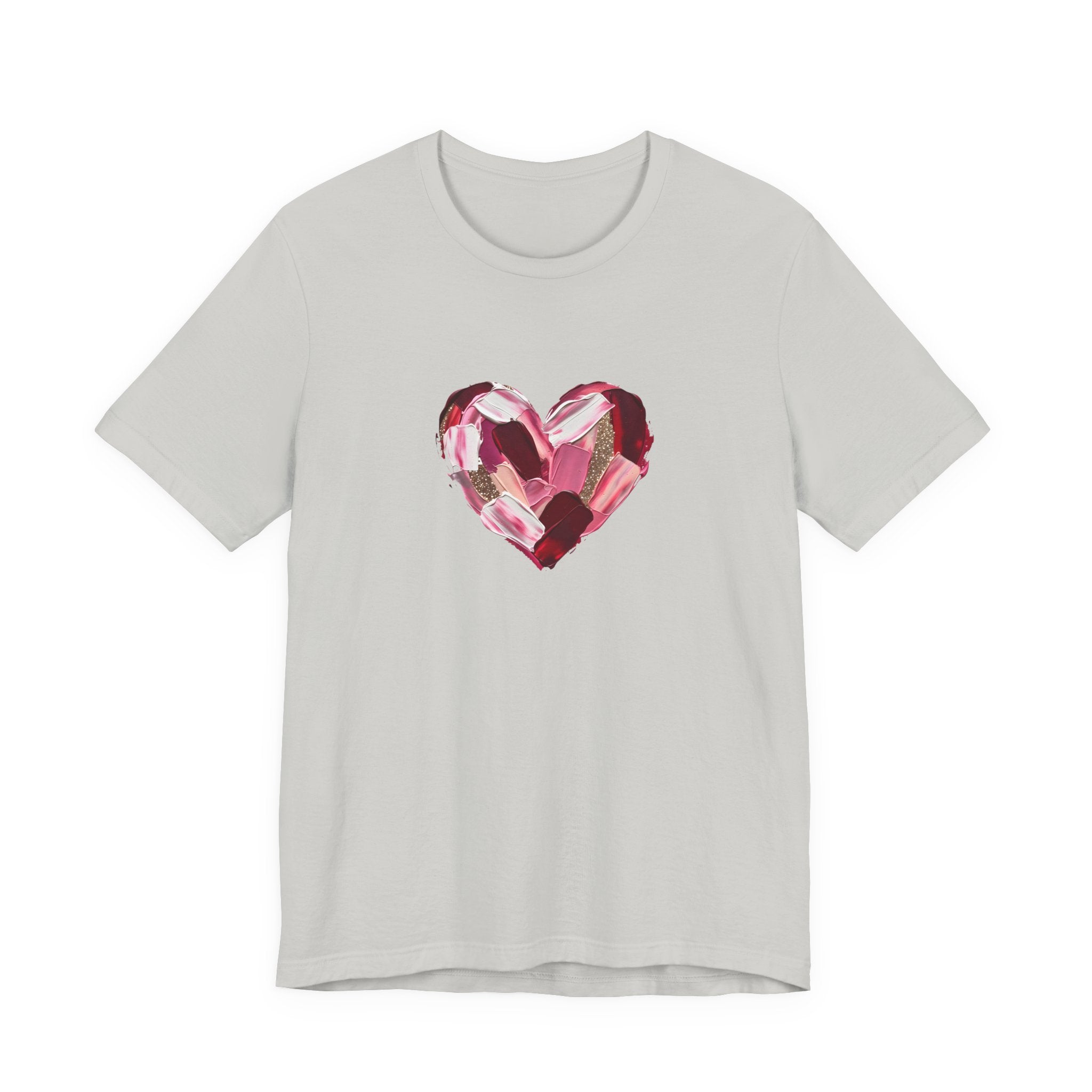 Painted Heart- Unisex Jersey Short Sleeve Tee