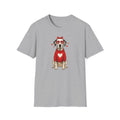 Dalmatian With Glasses- Unisex Softstyle T-Shirt