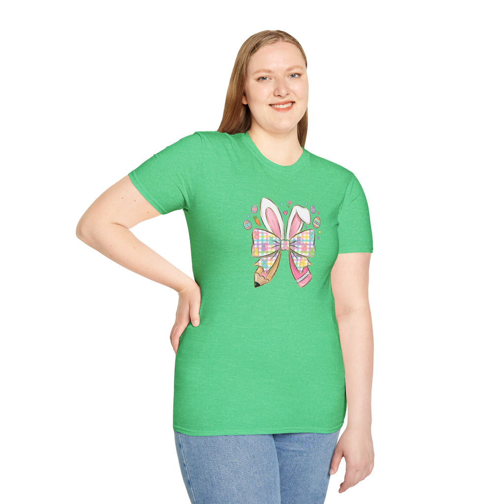 Bunny Pencil- Unisex Softstyle T-Shirt