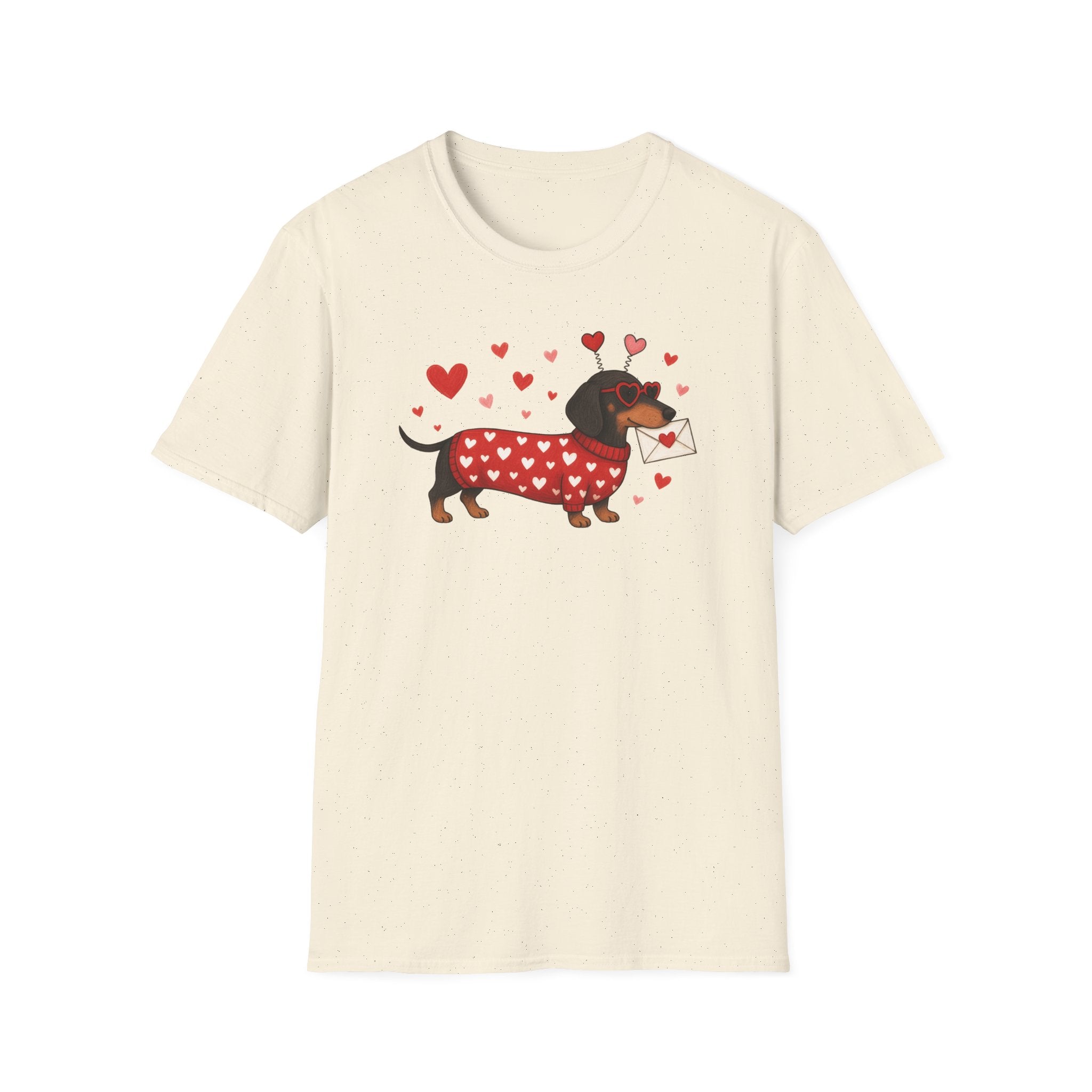Dachsund Love- Unisex Softstyle T-Shirt