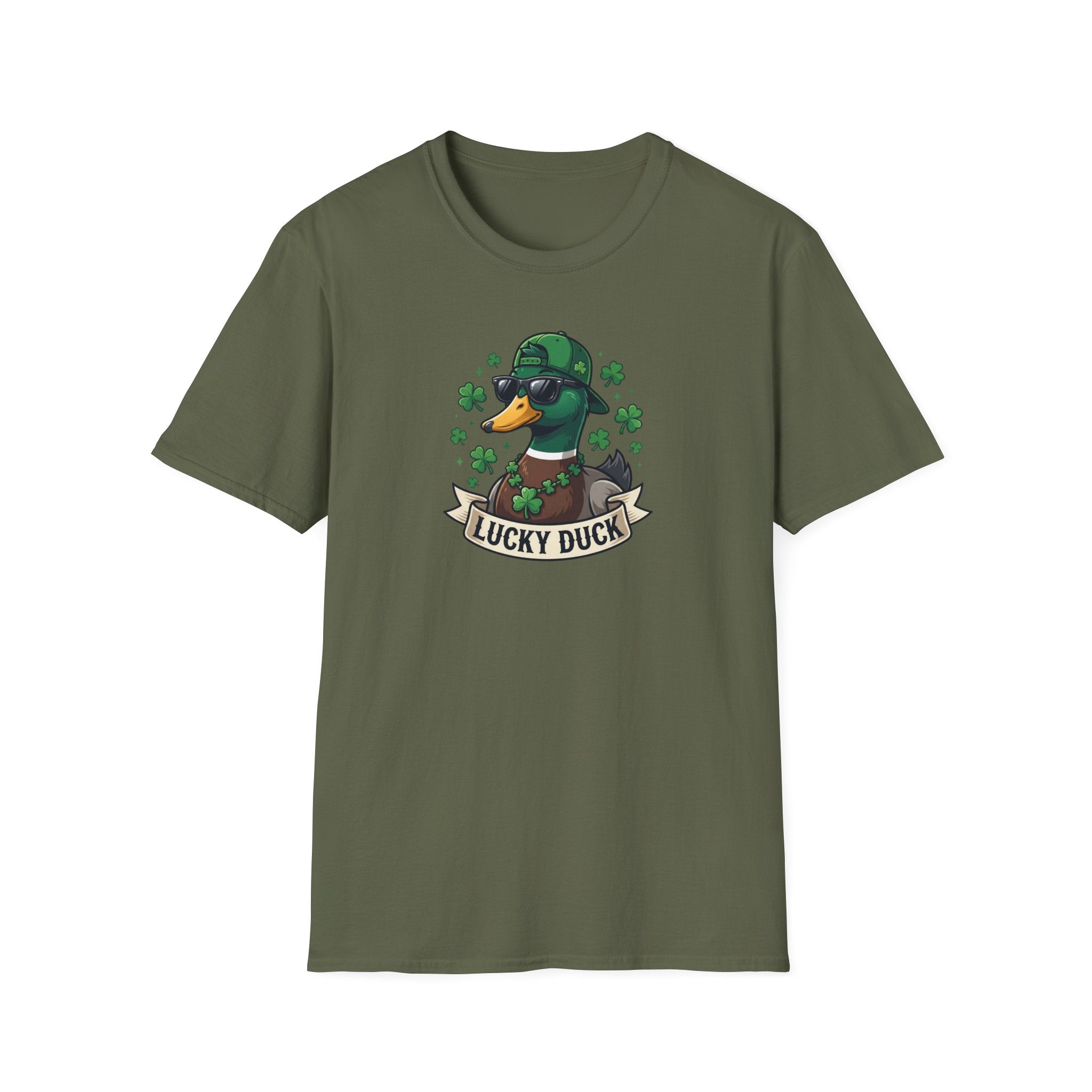 Lucky Duck- Unisex Softstyle T-Shirt