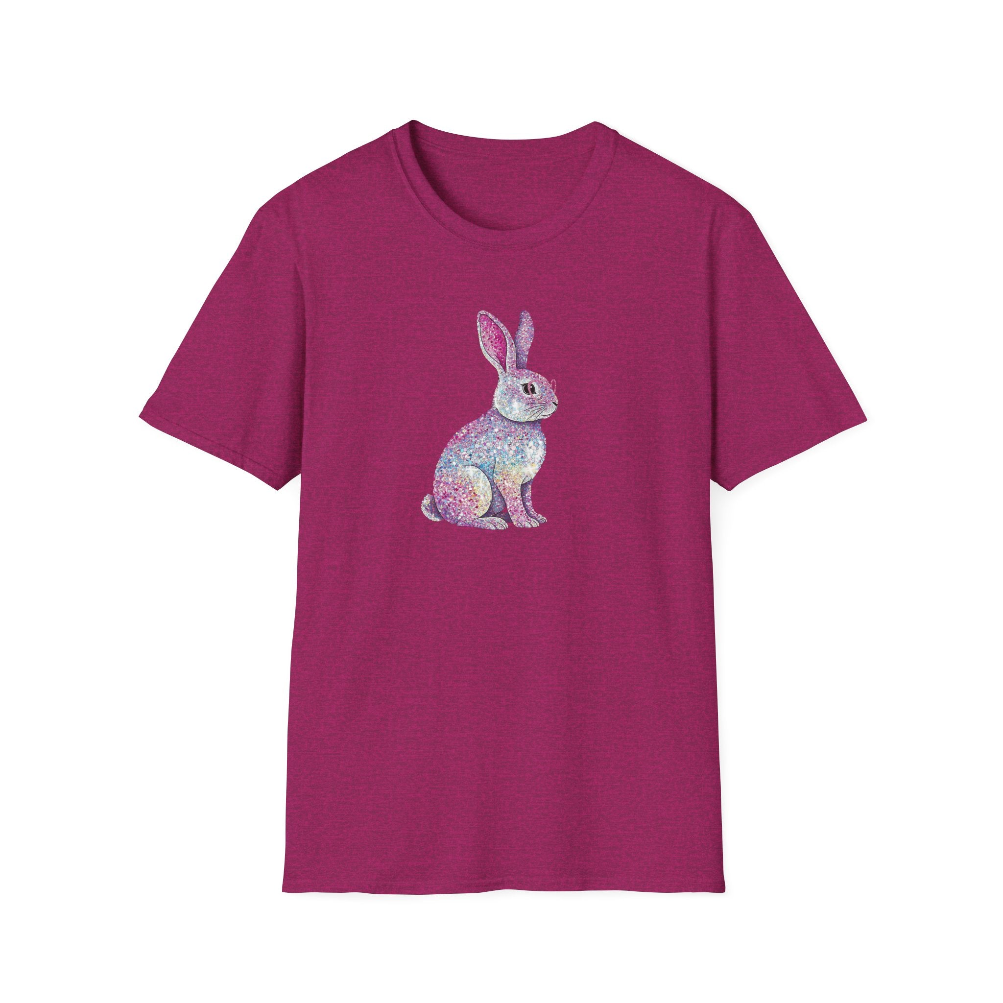 Glitter Bunny- Unisex Softstyle T-Shirt