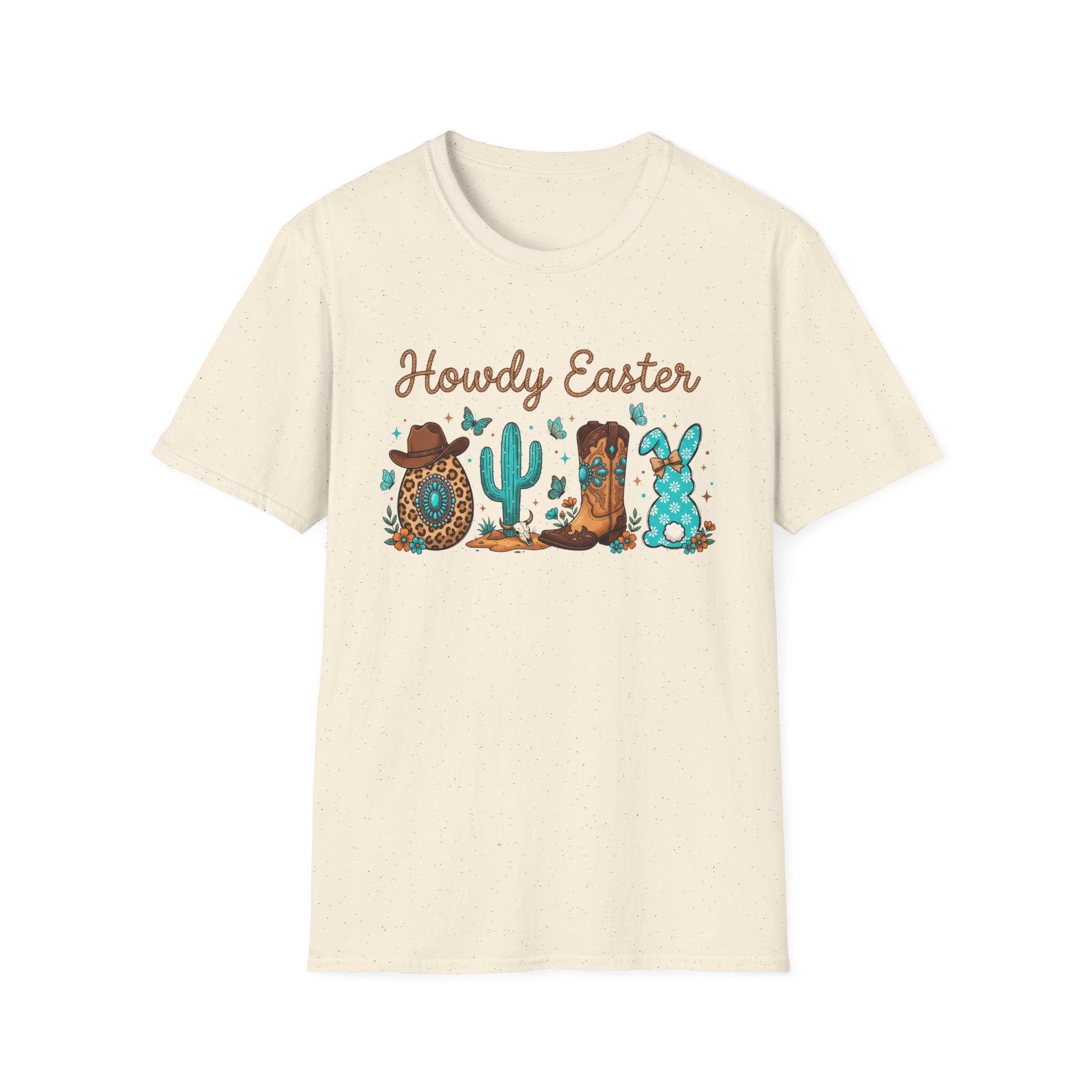 Howdy Easter- Unisex Softstyle T-Shirt