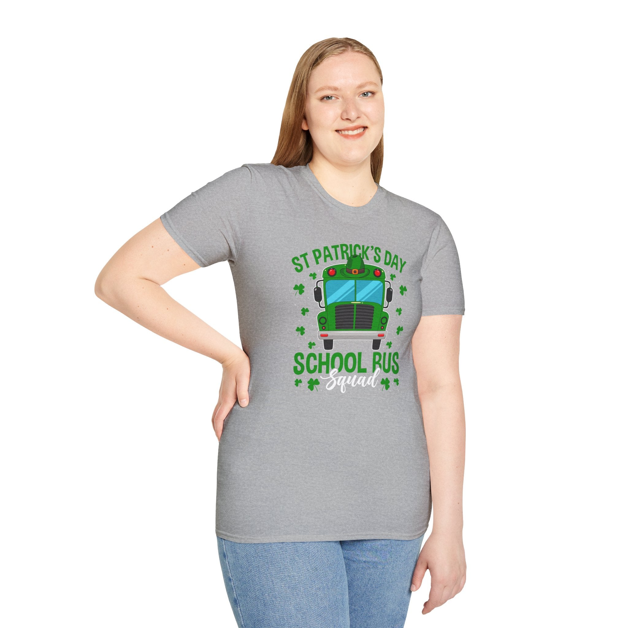 Bus Drivers Lucky Day- Unisex Softstyle T-Shirt