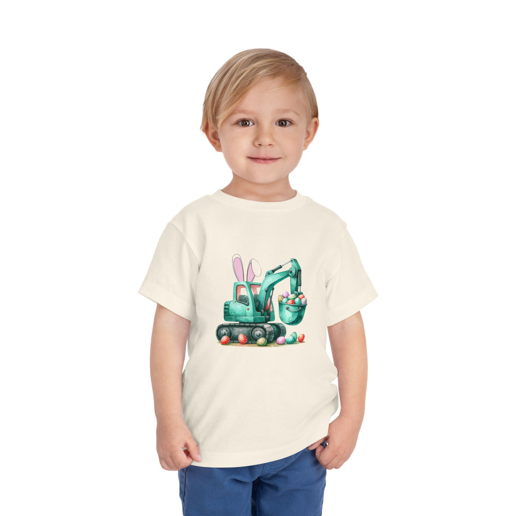 Easter Digger- Toddler Short Sleeve Tee