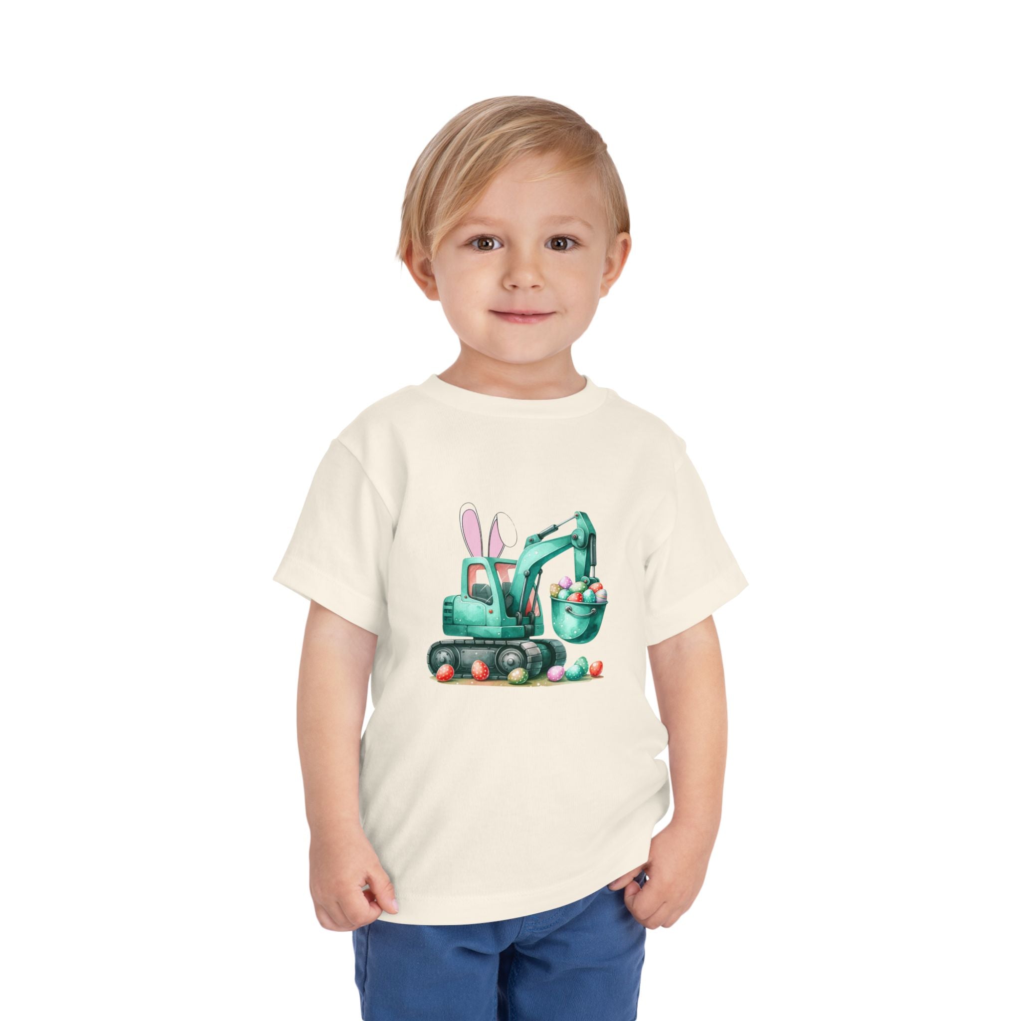 Easter Digger- Toddler Short Sleeve Tee