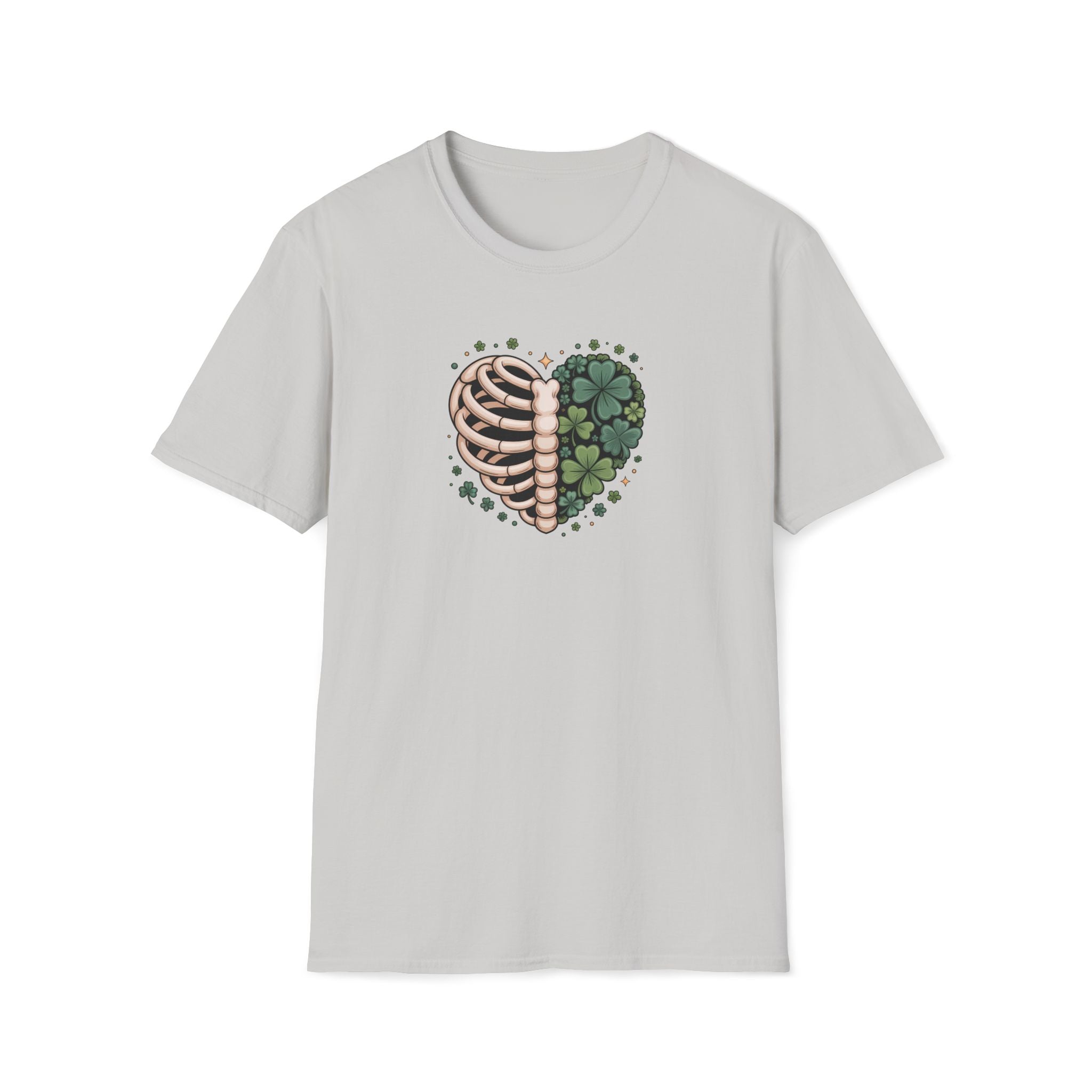 Rib Cage Shamrocks- Unisex Softstyle T-Shirt