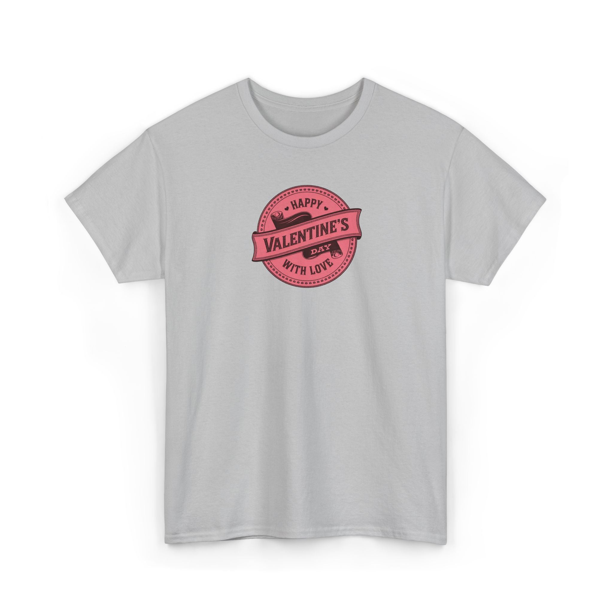 Happy Valentine's- Unisex Heavy Cotton Tee