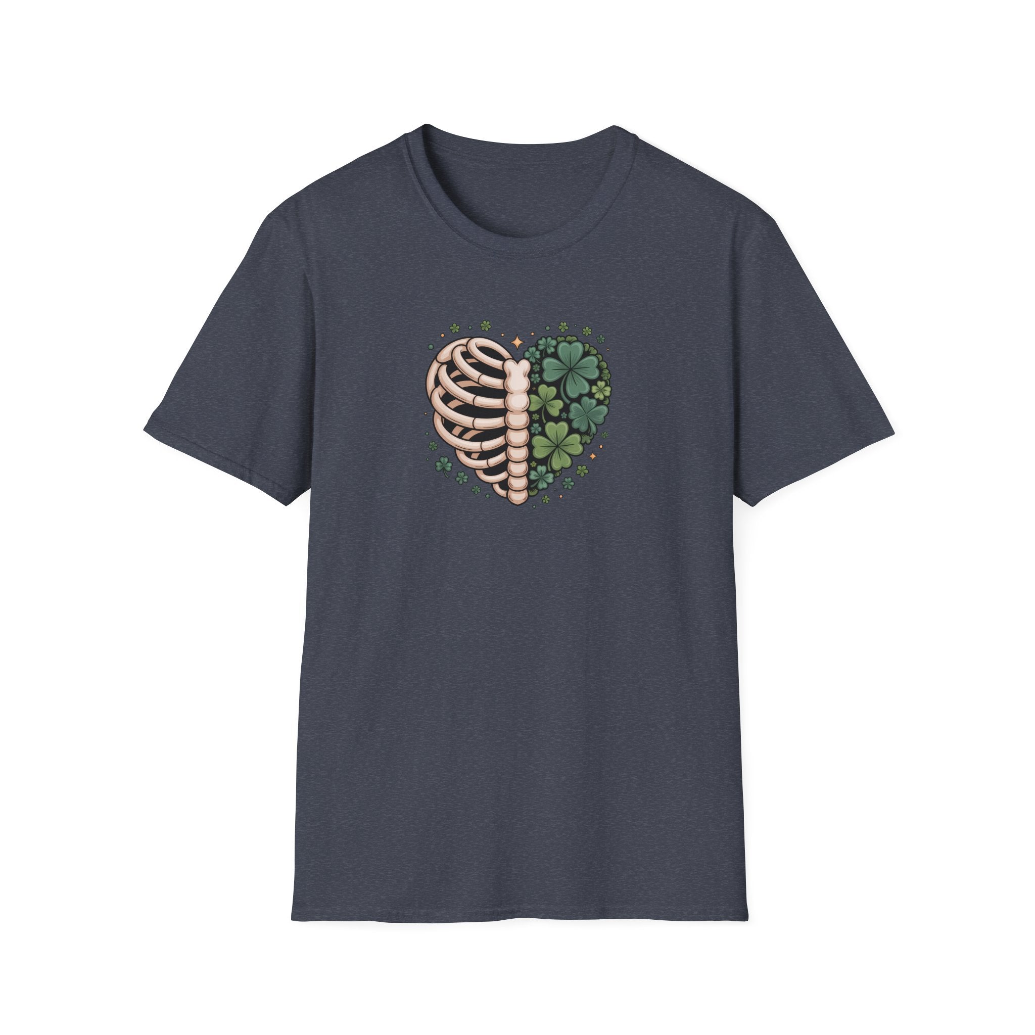 Rib Cage Shamrocks- Unisex Softstyle T-Shirt