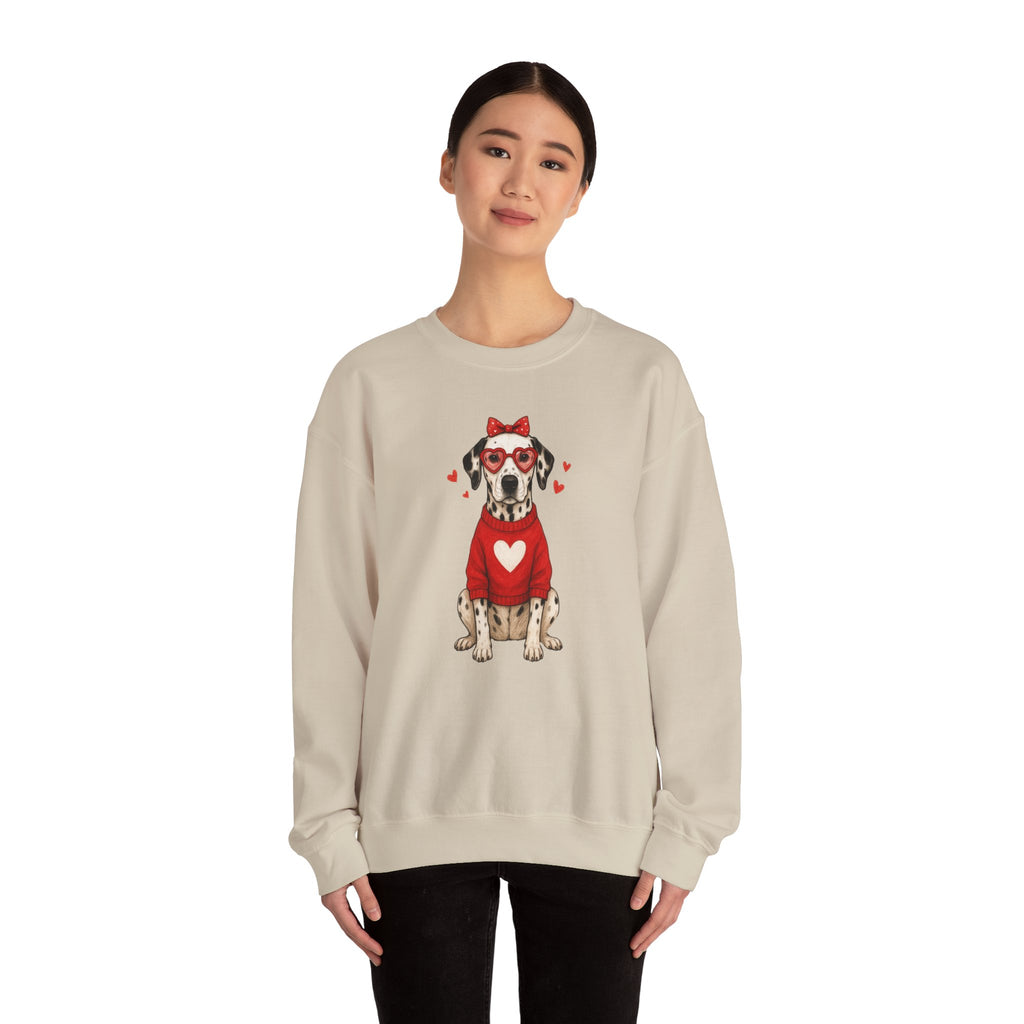 Dalmatian- Unisex Heavy Blend™ Crewneck Sweatshirt