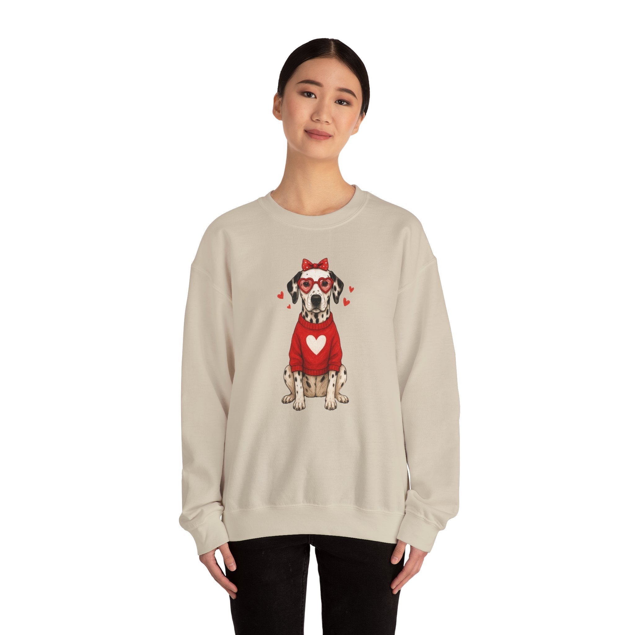 Dalmatian- Unisex Heavy Blend™ Crewneck Sweatshirt