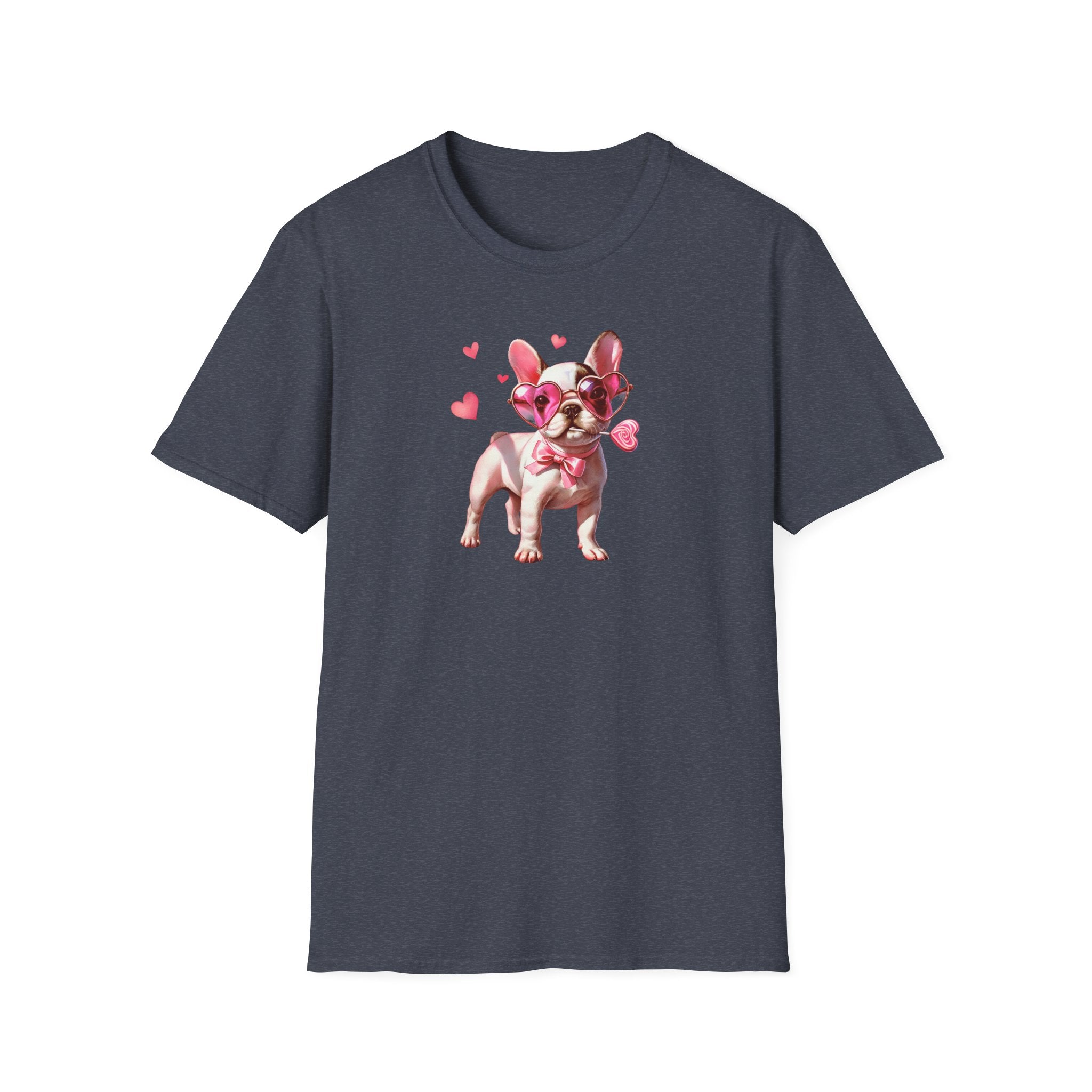 French Bulldog-vUnisex Softstyle T-Shirt