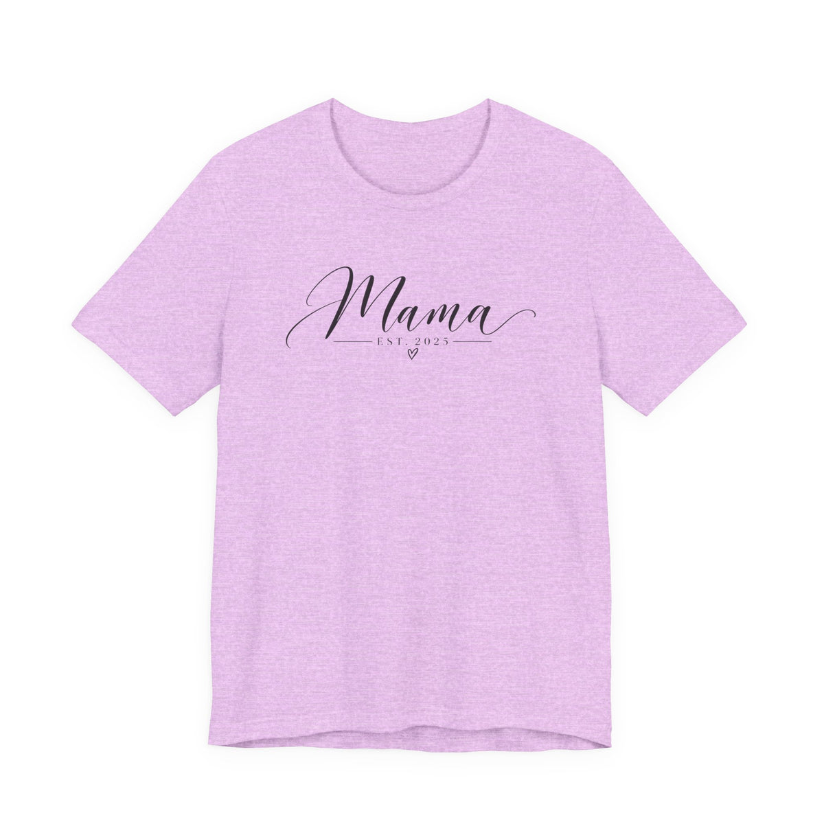 Mama Est. 2025 T-Shirt — Elegant Script Mama Tee