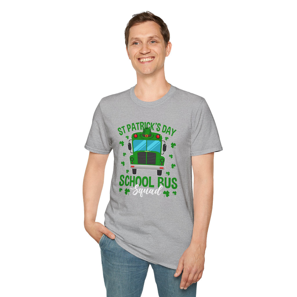 Bus Drivers Lucky Day- Unisex Softstyle T-Shirt