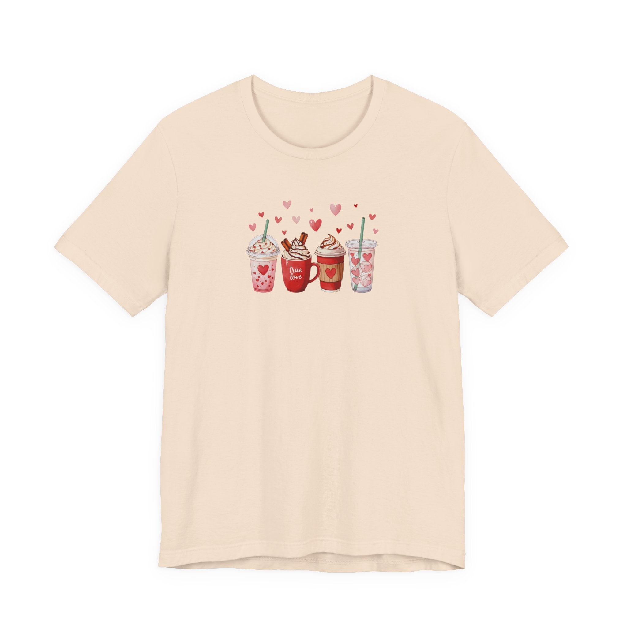 Love Of Coffee- Unisex Jersey Short Sleeve Tee