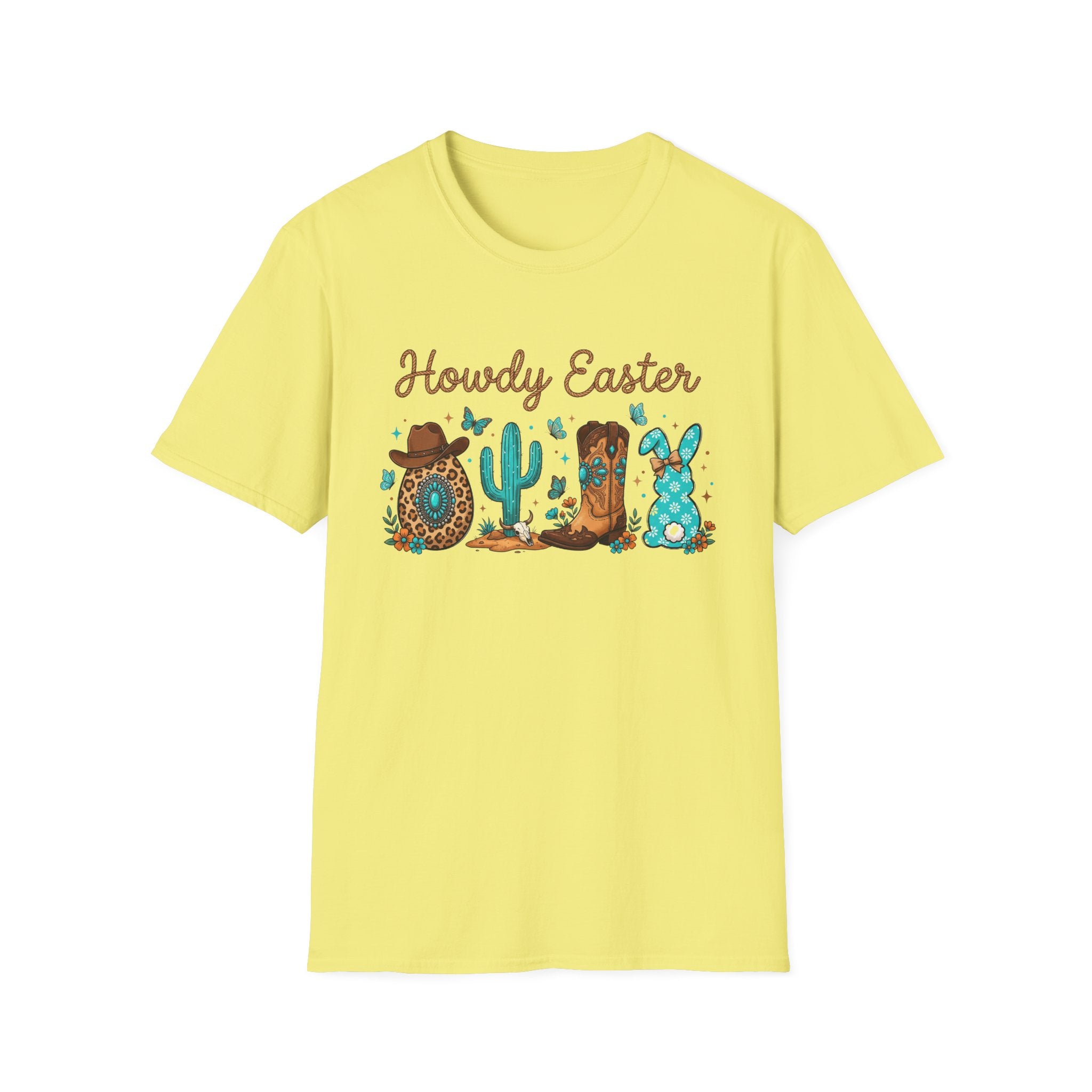 Howdy Easter- Unisex Softstyle T-Shirt