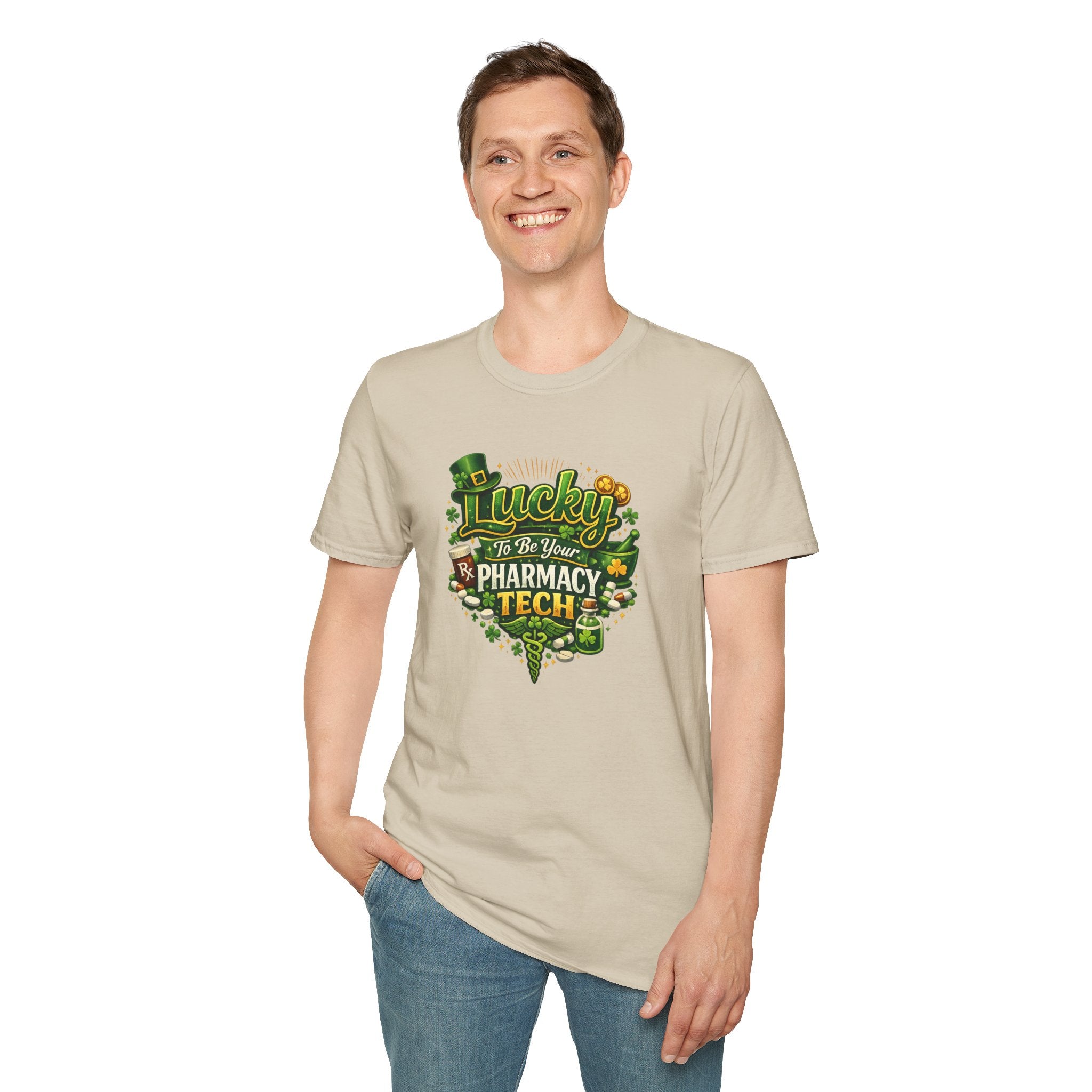Pharmacy Tech- Unisex Softstyle T-Shirt