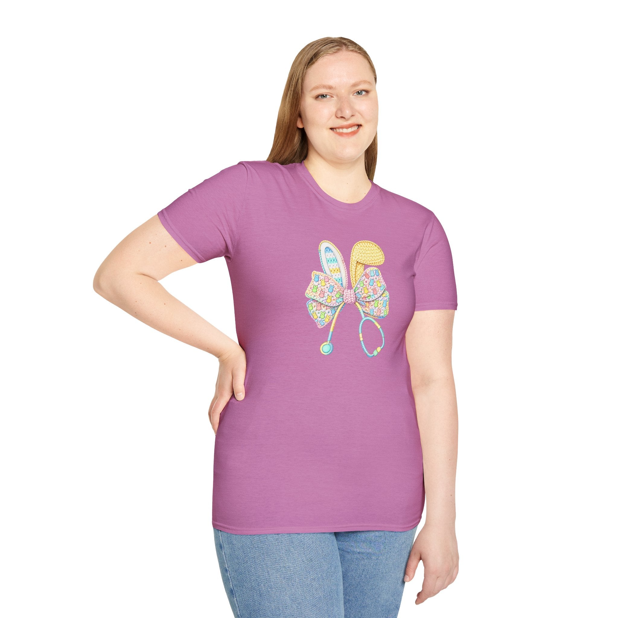 Nurse Bunny- Unisex Softstyle T-Shirt