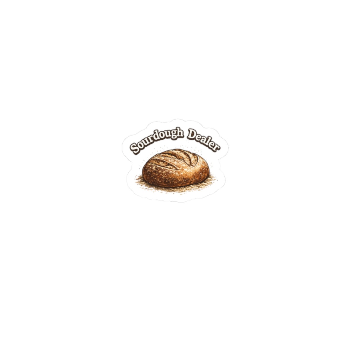 Sourdough Dealer Kiss-Cut Stickers