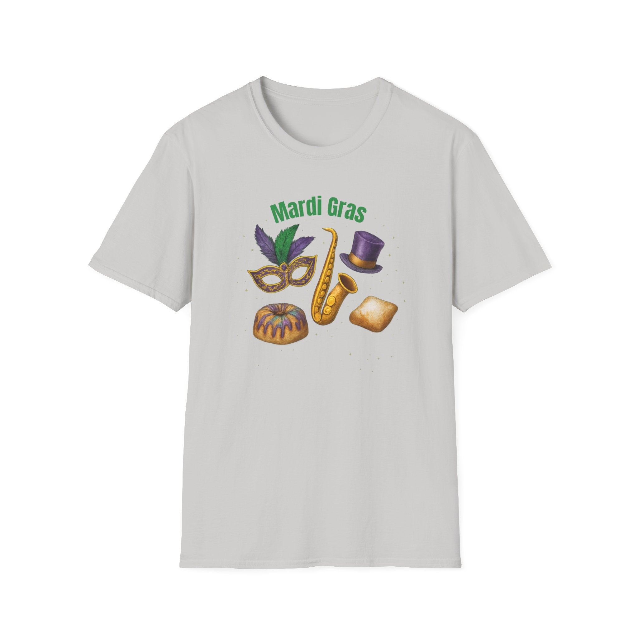 Mardi Gras Finest Items- Unisex Softstyle T-Shirt
