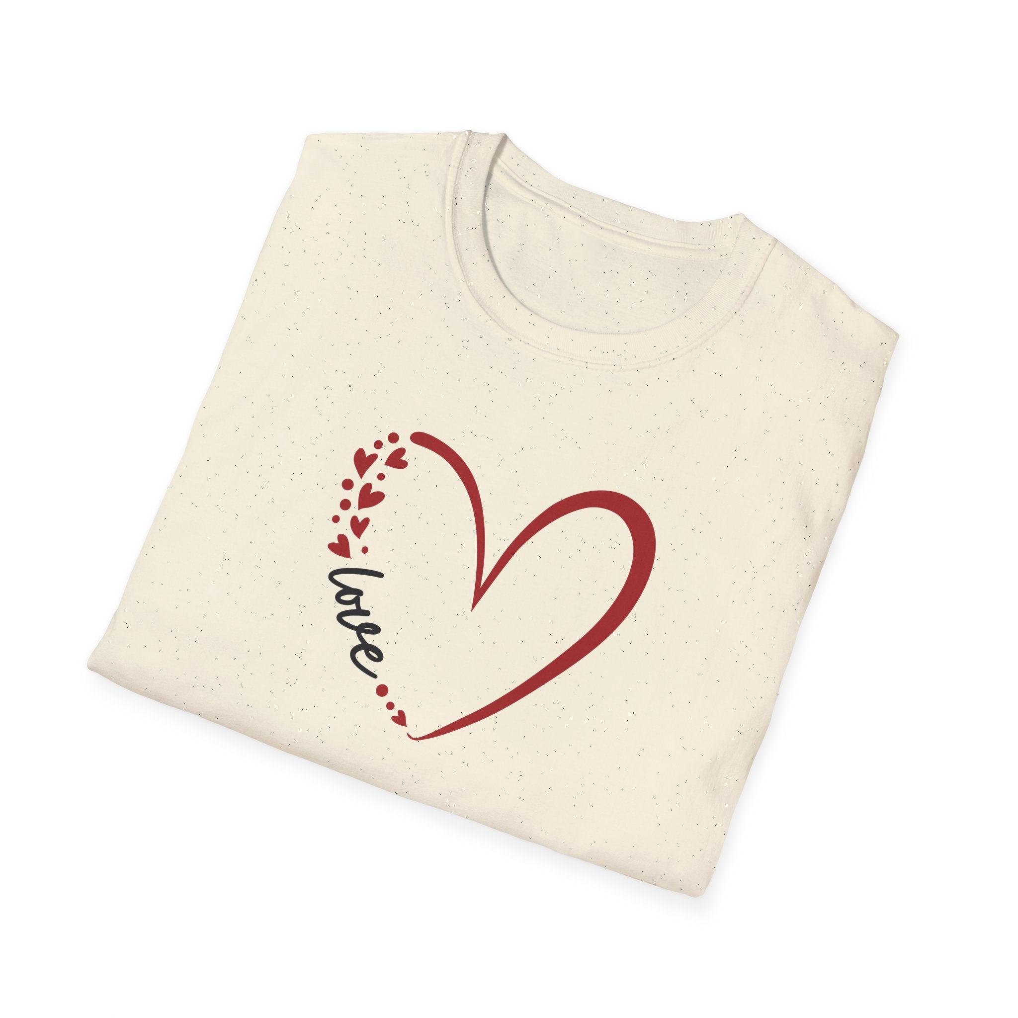LOVE Heart- Unisex Softstyle T-Shirt