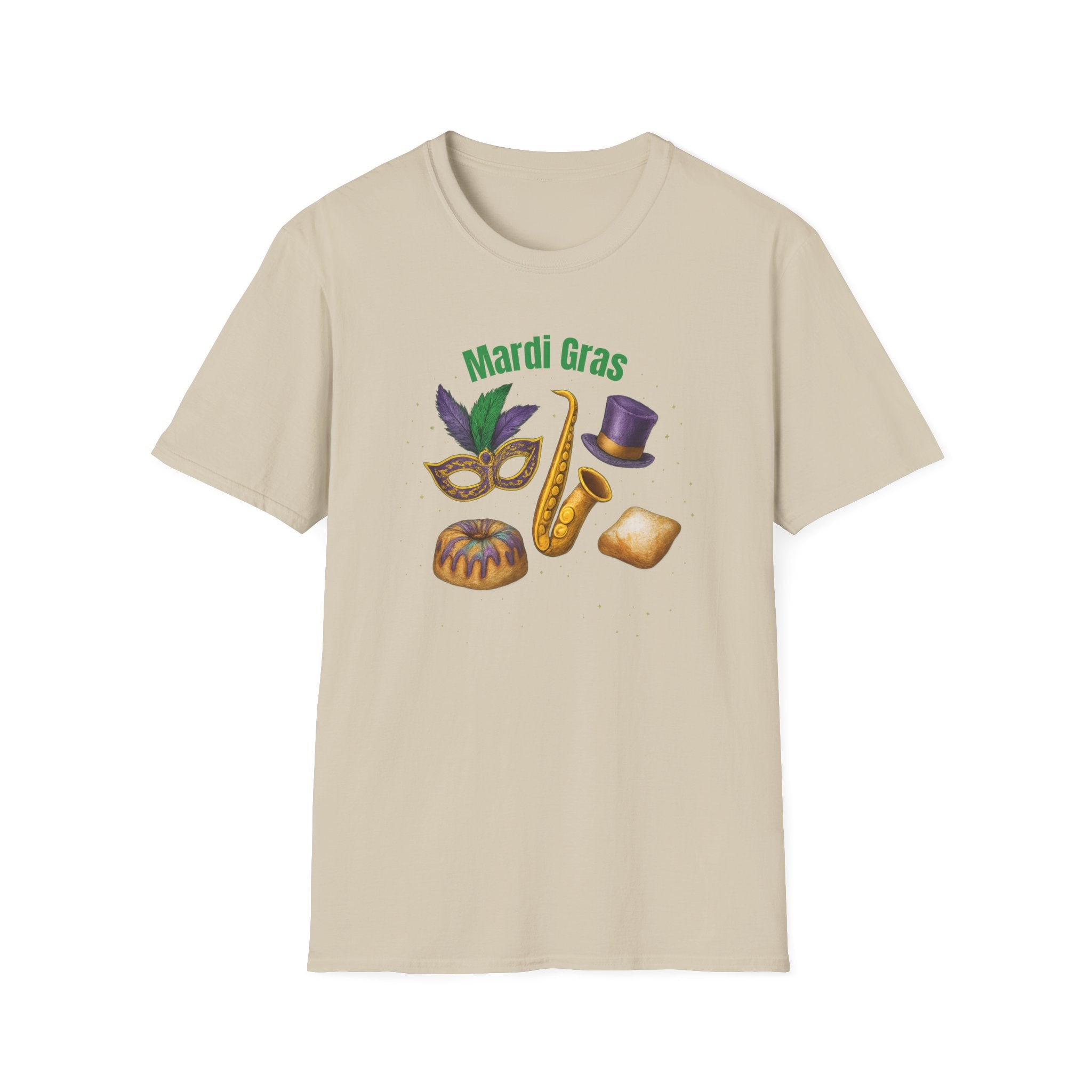 Mardi Gras Finest Items- Unisex Softstyle T-Shirt