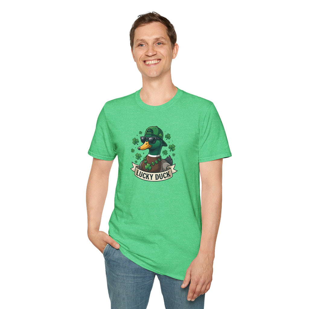 Lucky Duck- Unisex Softstyle T-Shirt