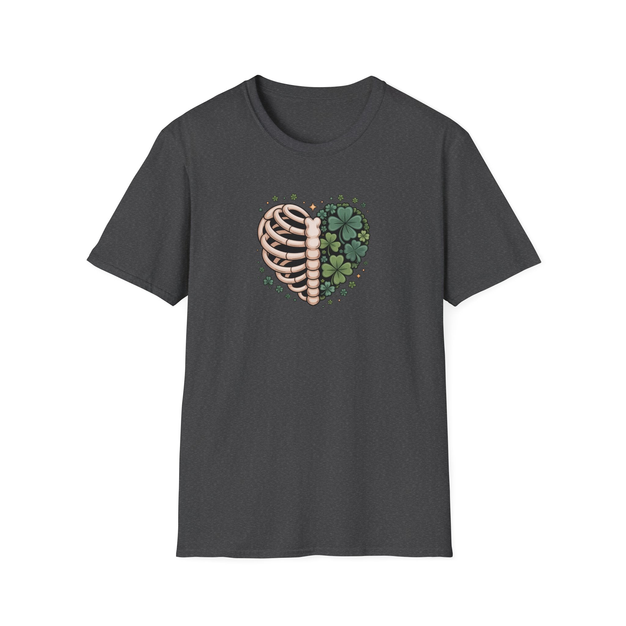 Rib Cage Shamrocks- Unisex Softstyle T-Shirt