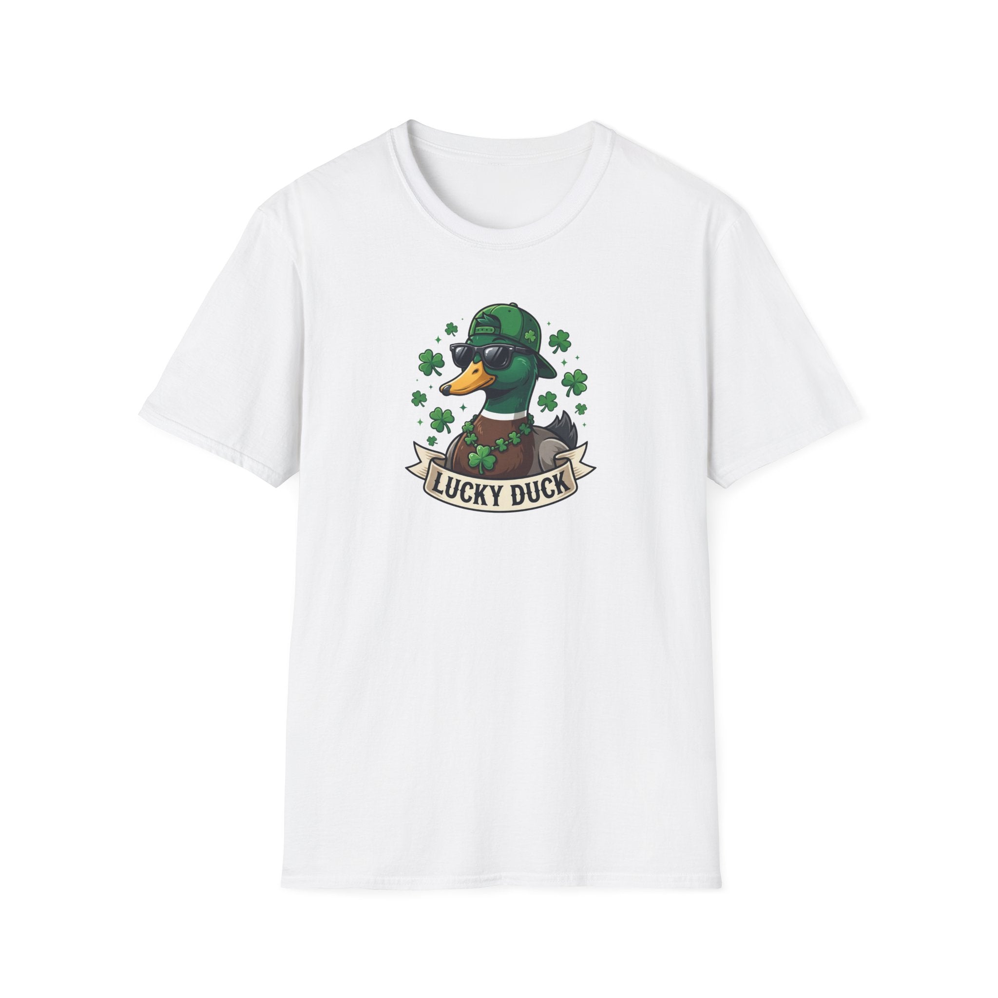 Lucky Duck- Unisex Softstyle T-Shirt