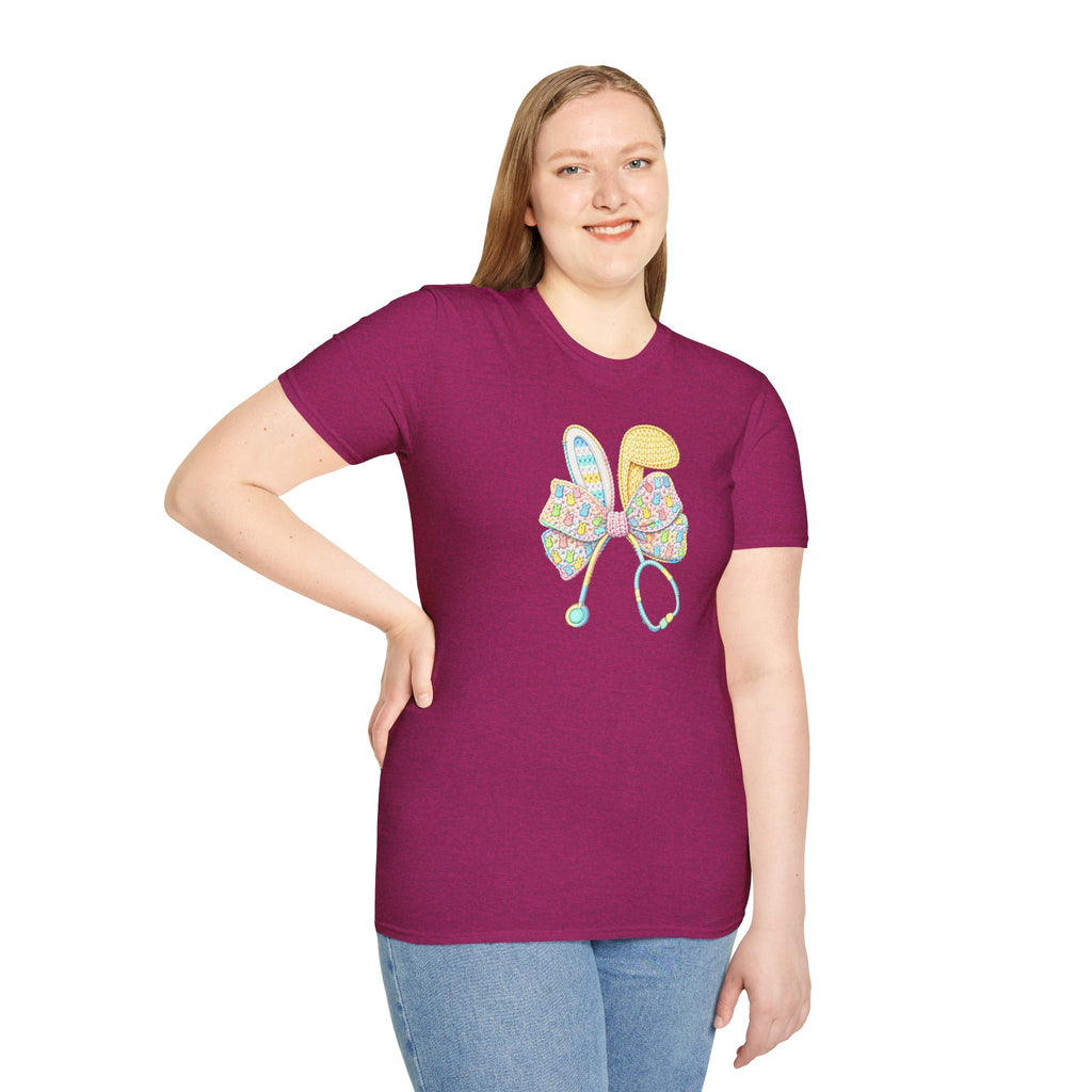 Nurse Bunny- Unisex Softstyle T-Shirt
