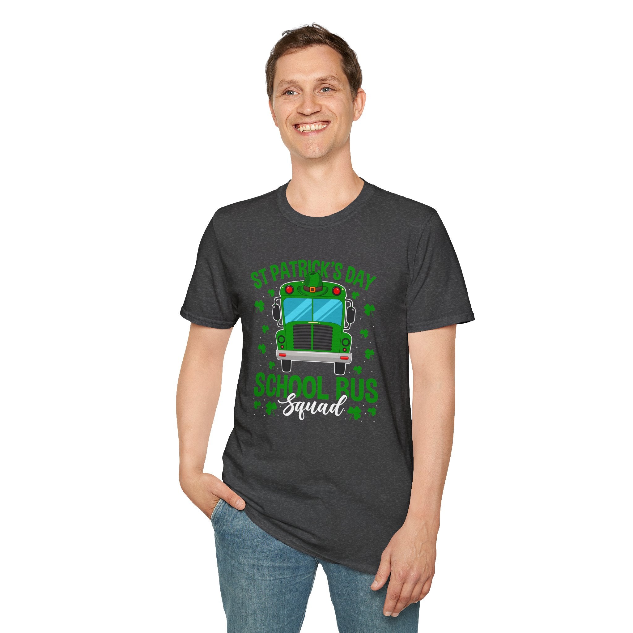 Bus Drivers Lucky Day- Unisex Softstyle T-Shirt