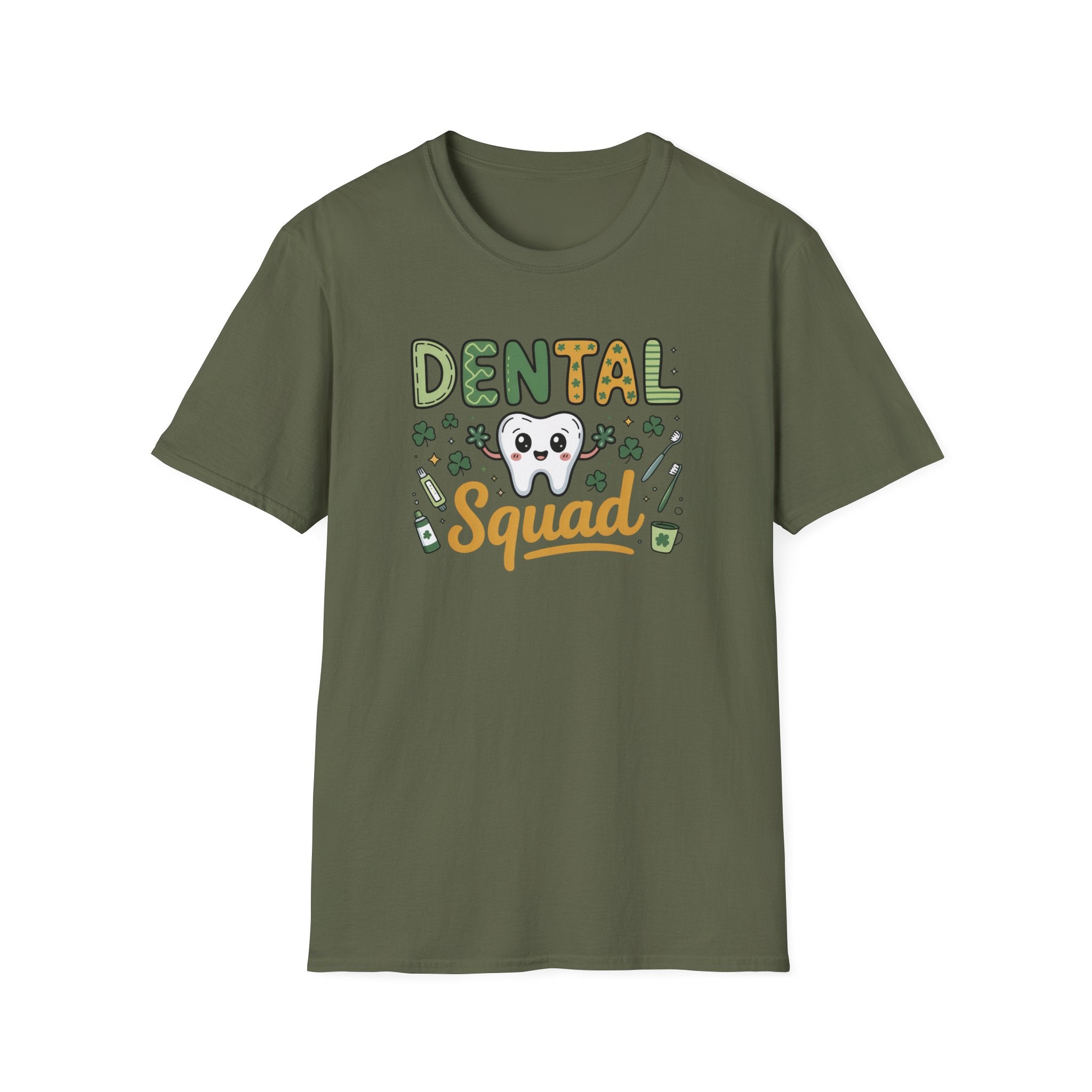 Lucky Dental Squad- Unisex Softstyle T-Shirt