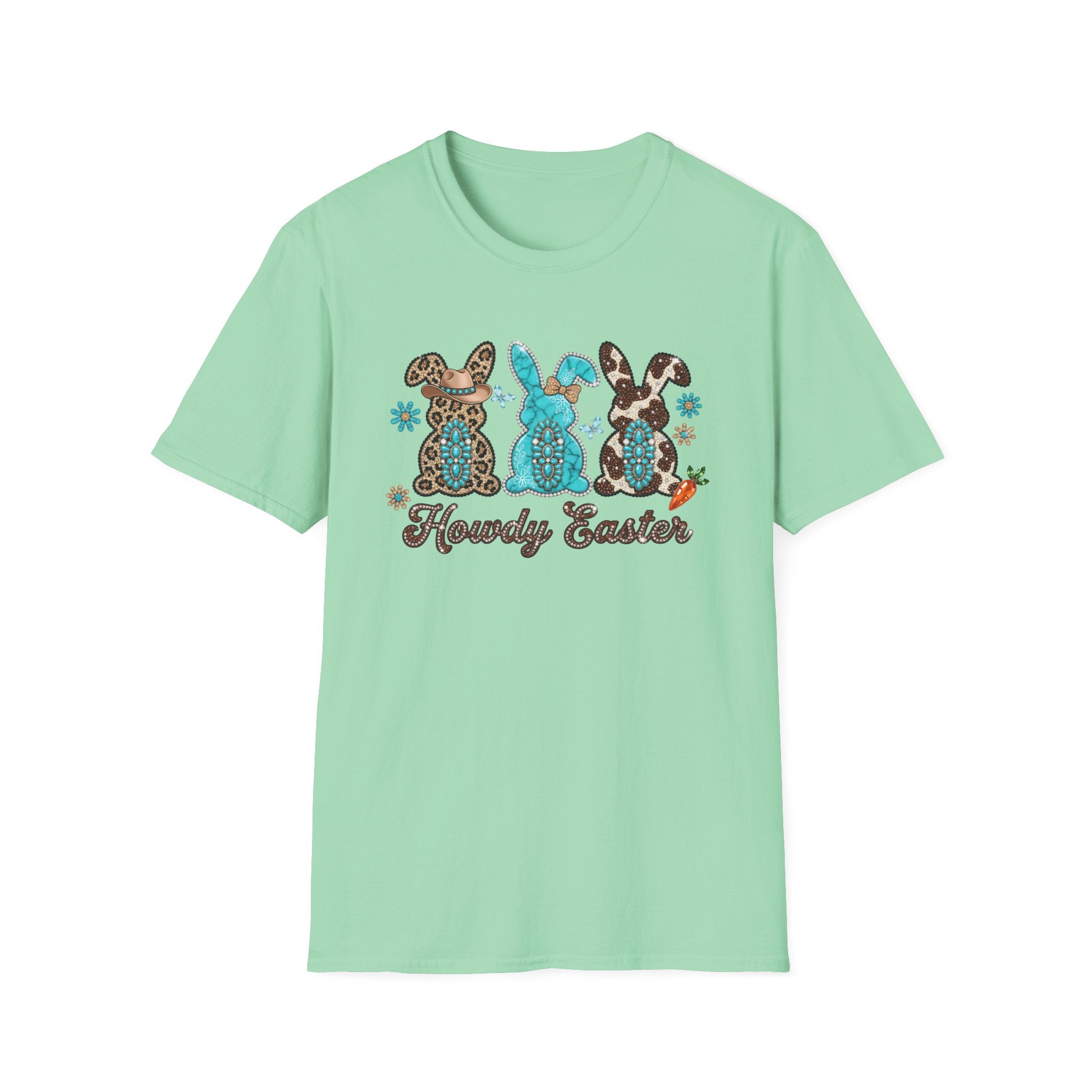 Howdy Easter- Unisex Softstyle T-Shirt