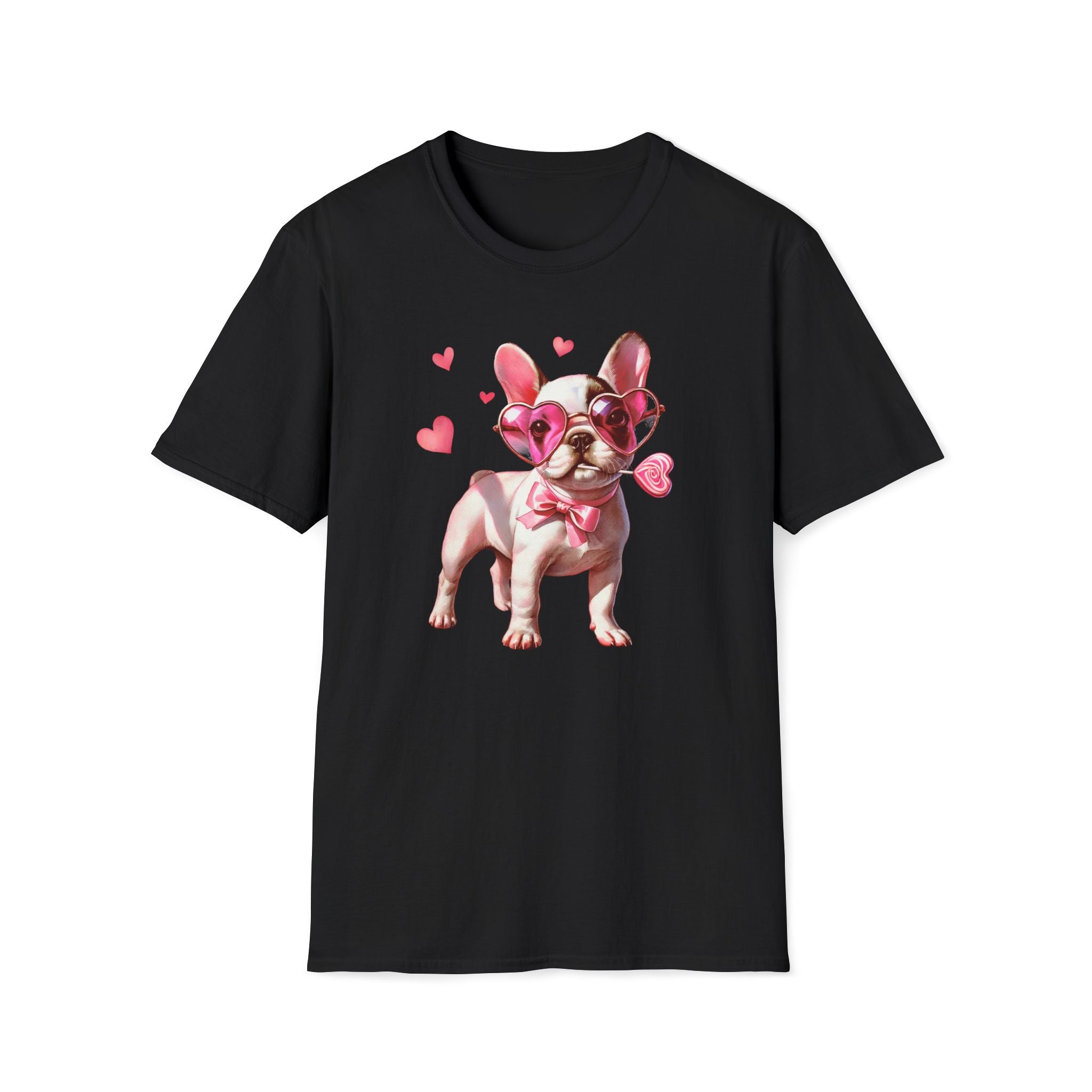 French Bulldog- Unisex Softstyle T-Shirt