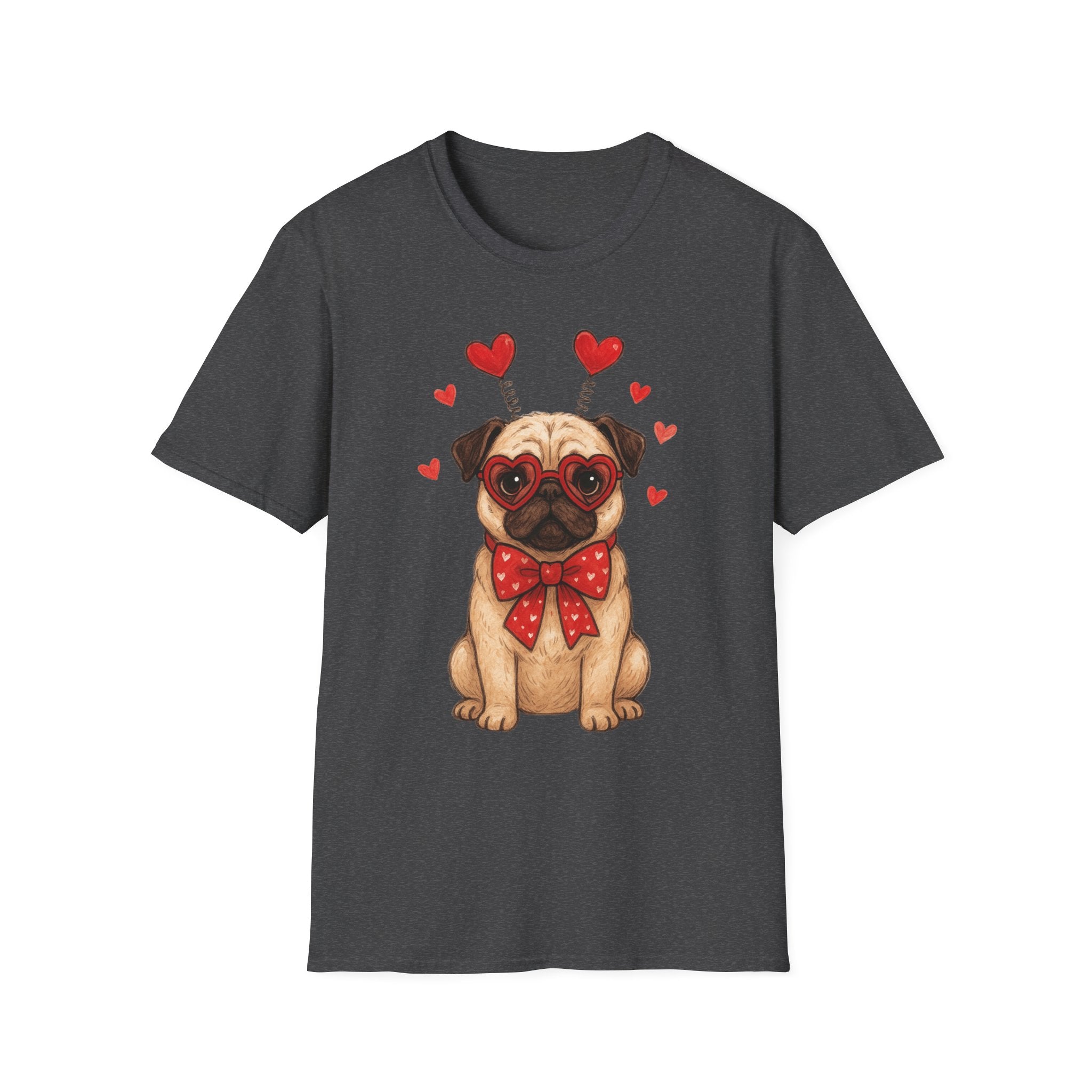Pug Love- Unisex Softstyle T-Shirt