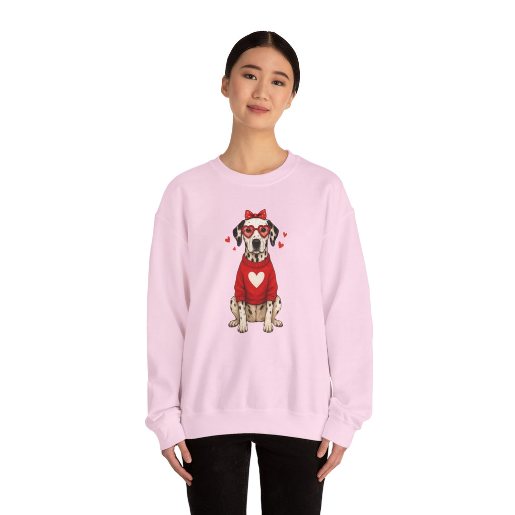 Dalmatian- Unisex Heavy Blend™ Crewneck Sweatshirt