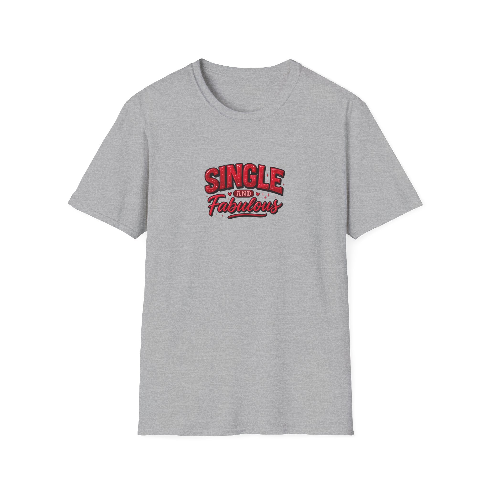 Single & Fabulous- Unisex Softstyle T-Shirt