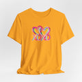 Paint Heart XOXO- Unisex Jersey Short Sleeve Tee