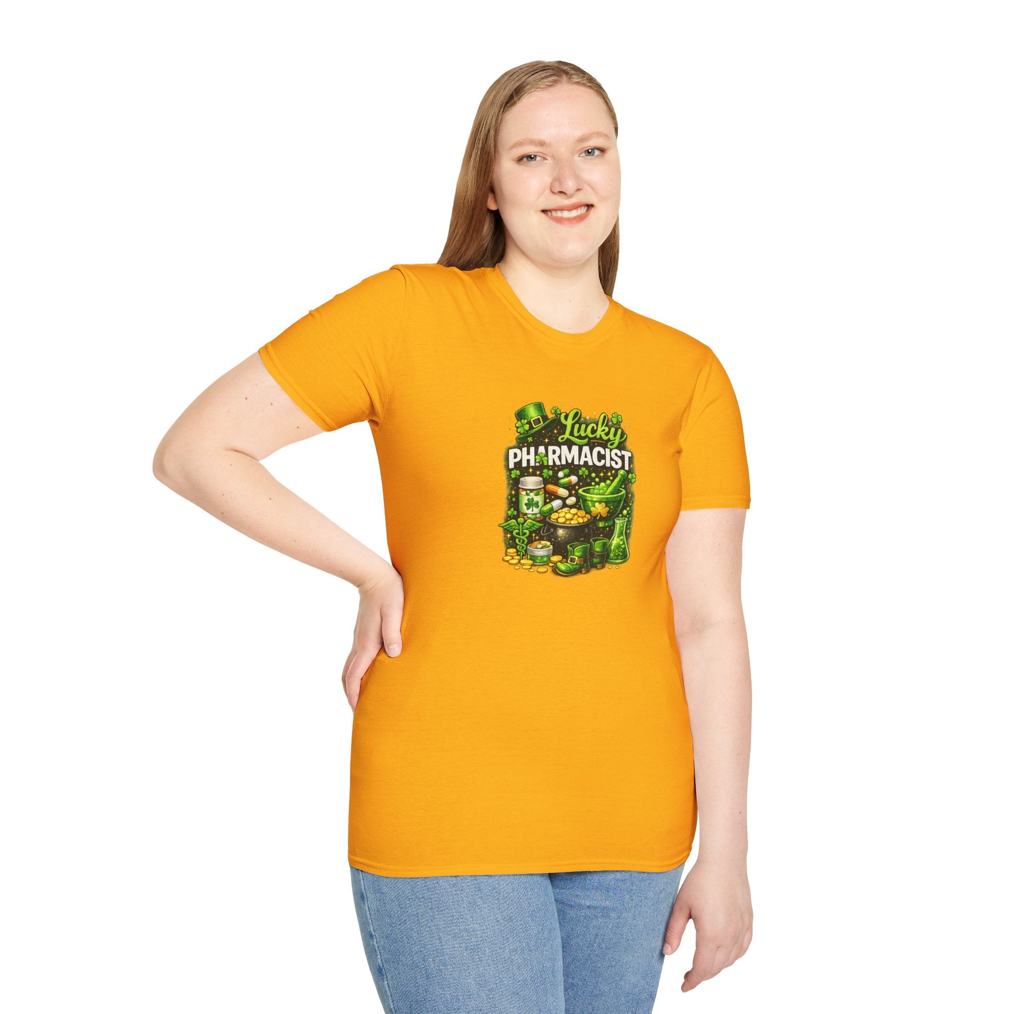 Lucky Pharmacist- Unisex Softstyle T-Shirt