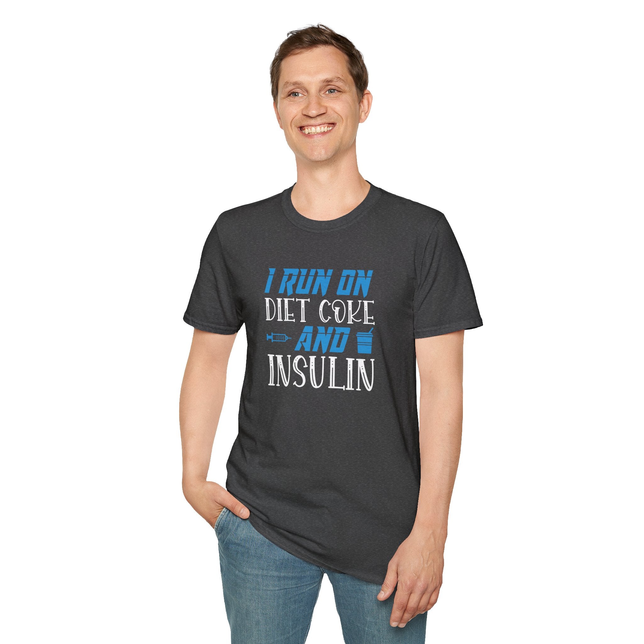 DC & Insulin- Unisex Softstyle T-Shirt