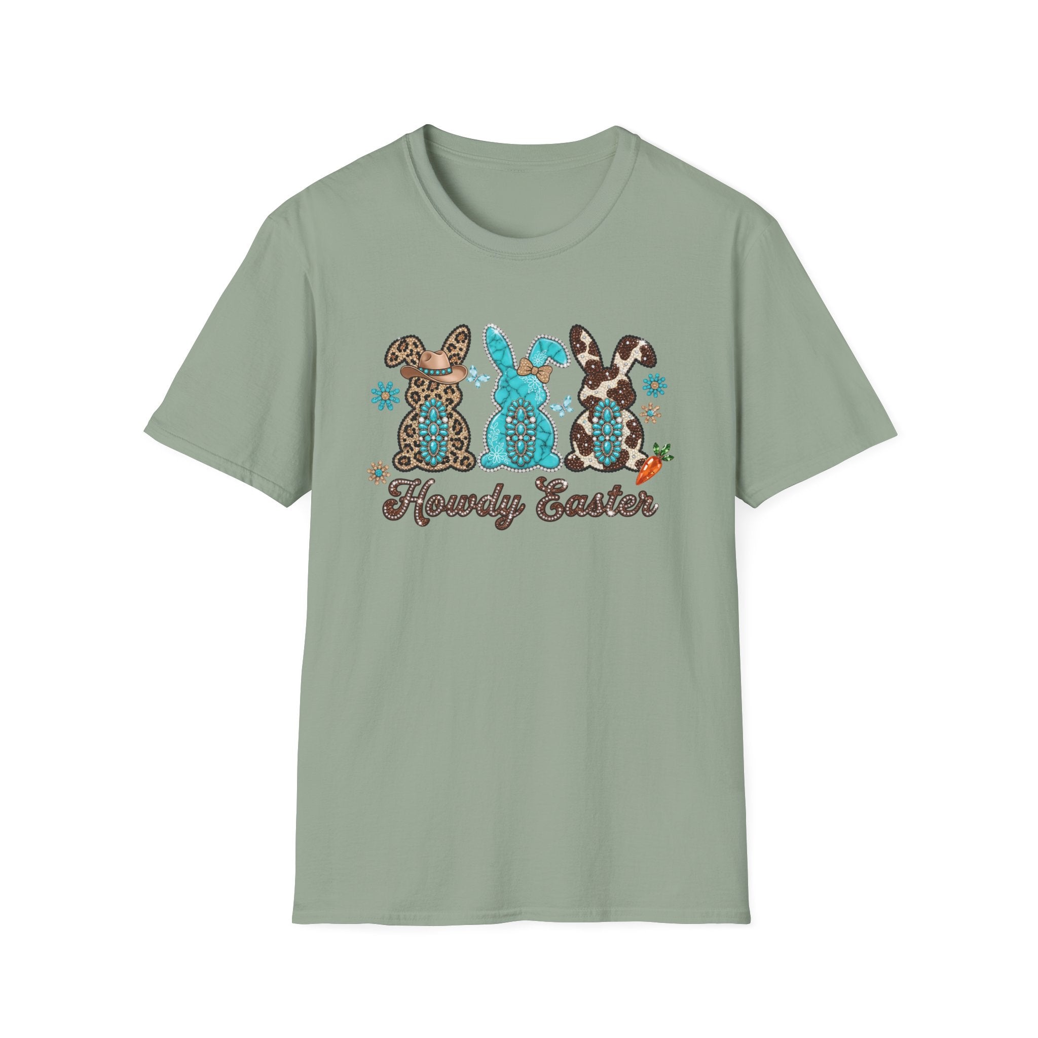 Howdy Easter- Unisex Softstyle T-Shirt