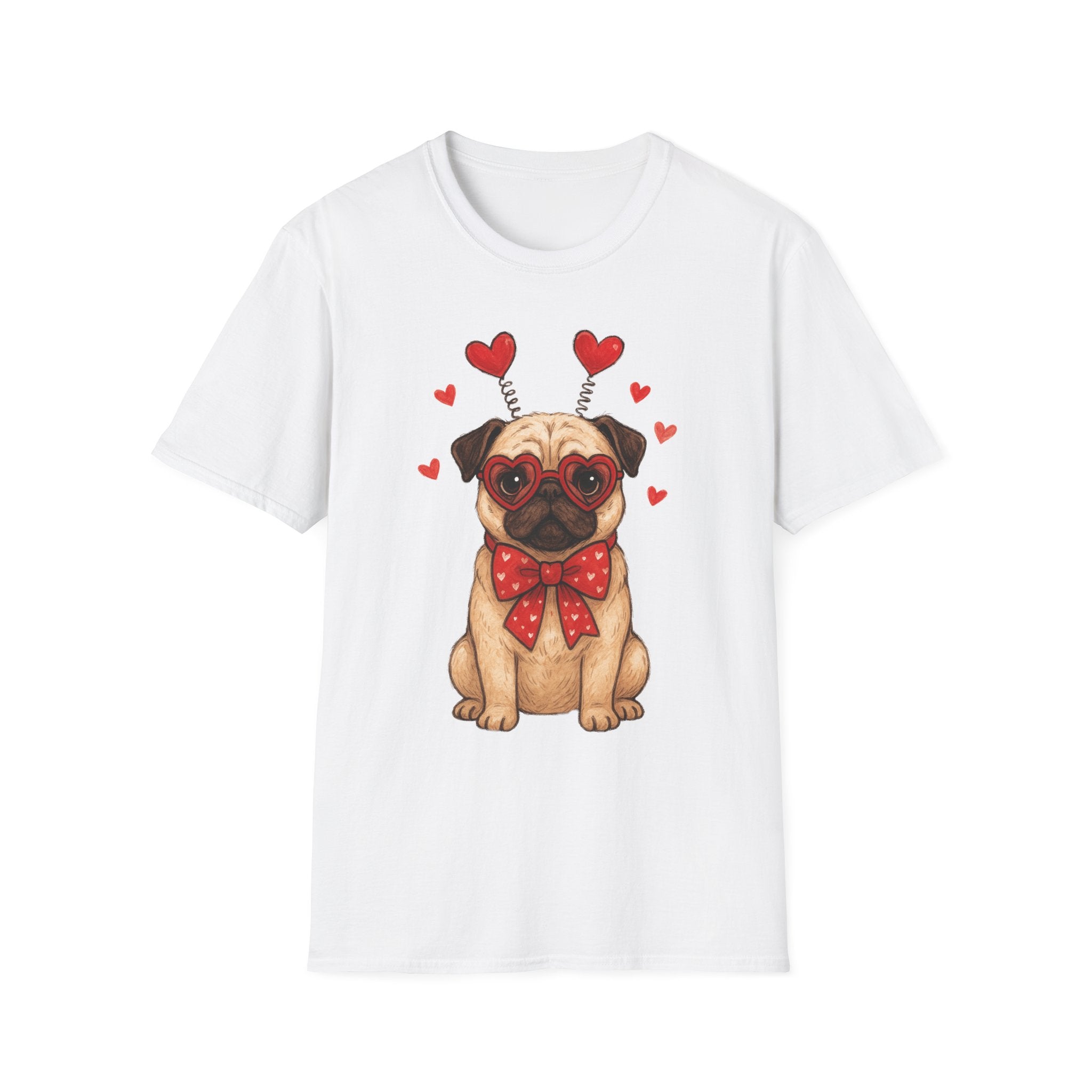 Pug Love- Unisex Softstyle T-Shirt