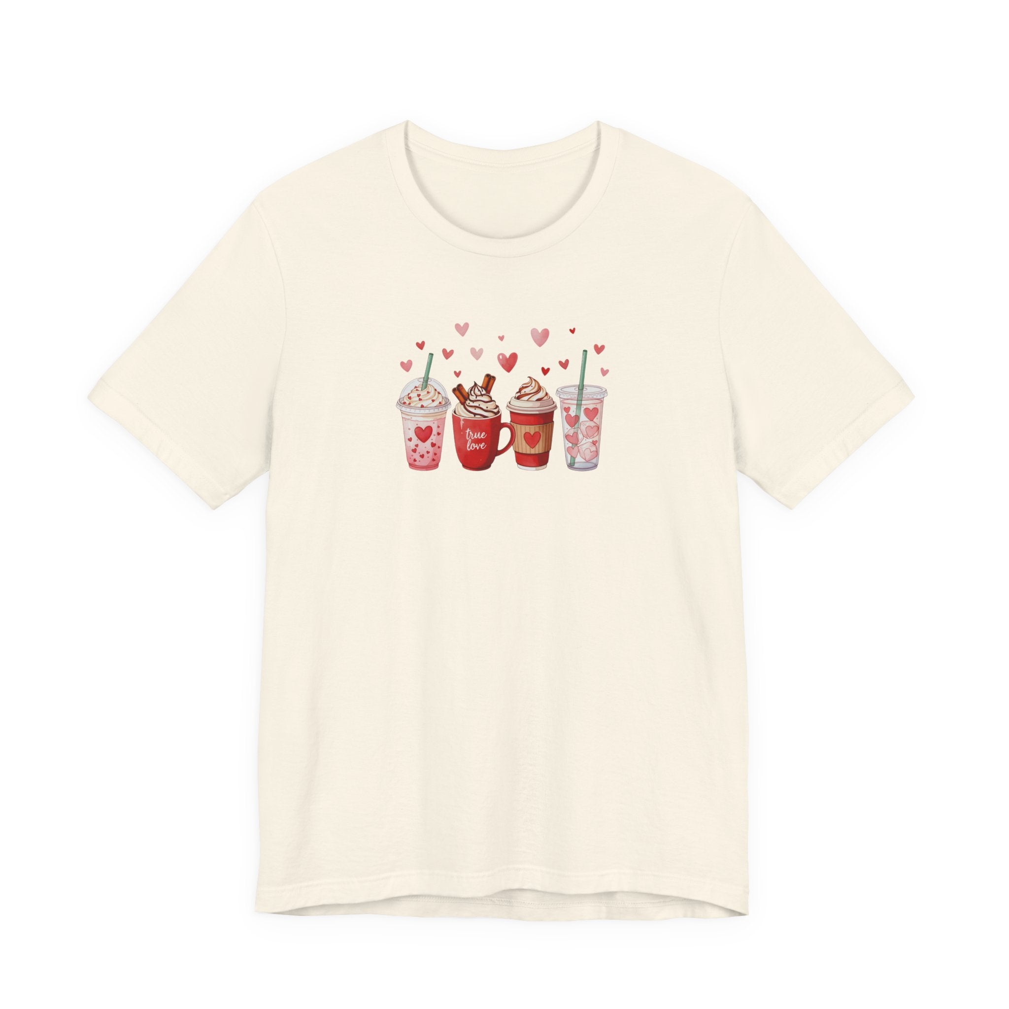 Love Of Coffee- Unisex Jersey Short Sleeve Tee