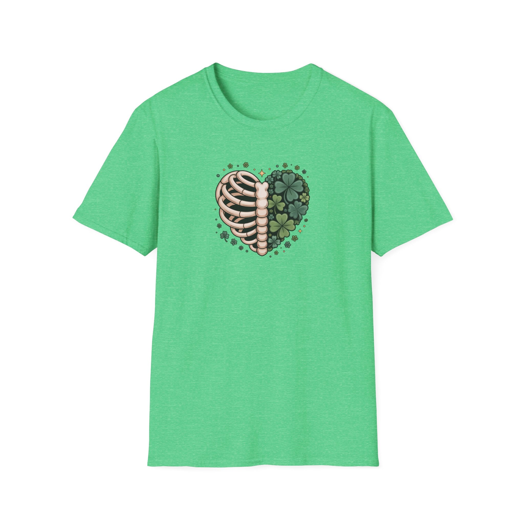 Rib Cage Shamrocks- Unisex Softstyle T-Shirt