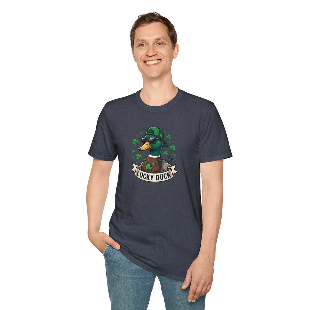 Lucky Duck- Unisex Softstyle T-Shirt
