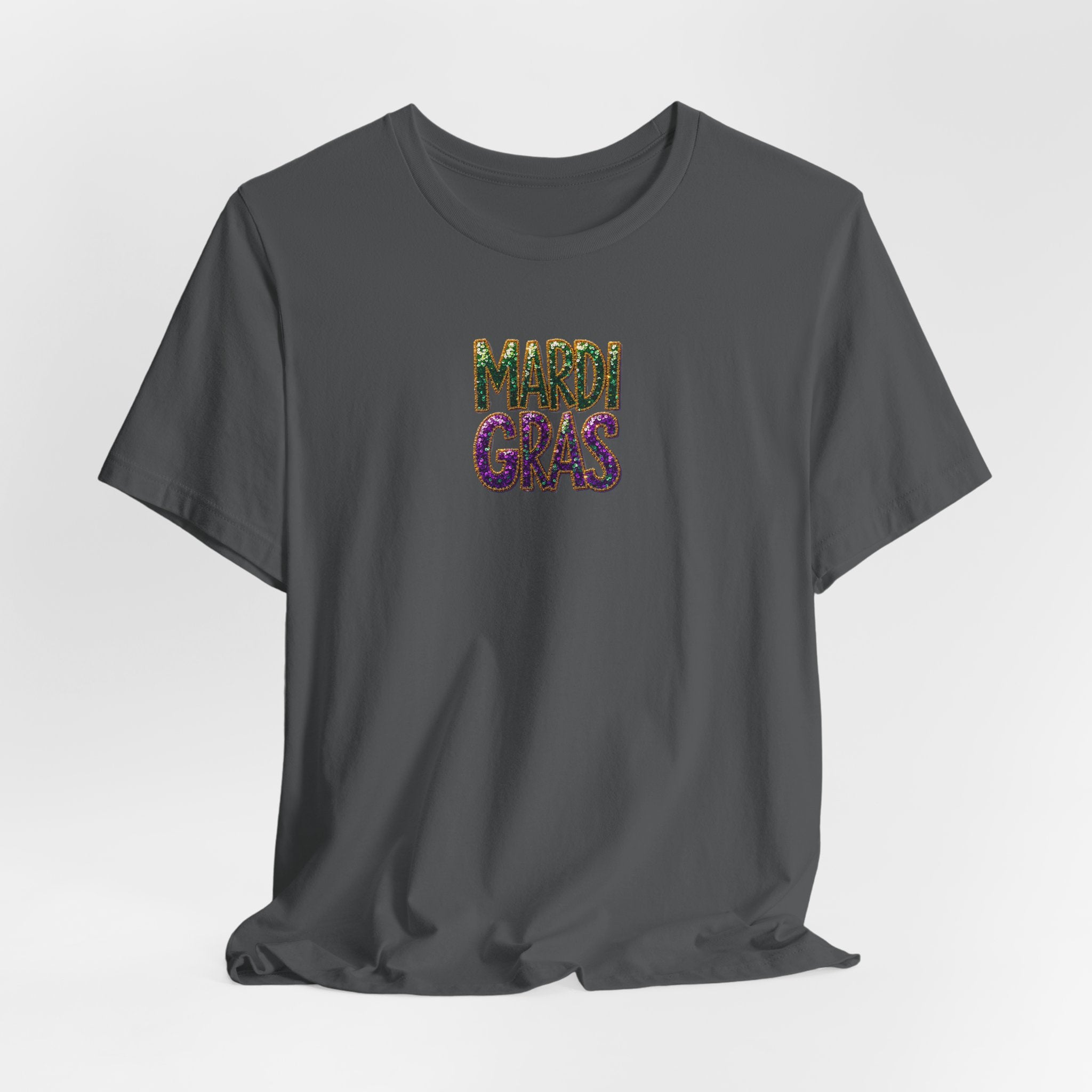 Sparkle Mardi Gras- Unisex Jersey Short Sleeve Tee