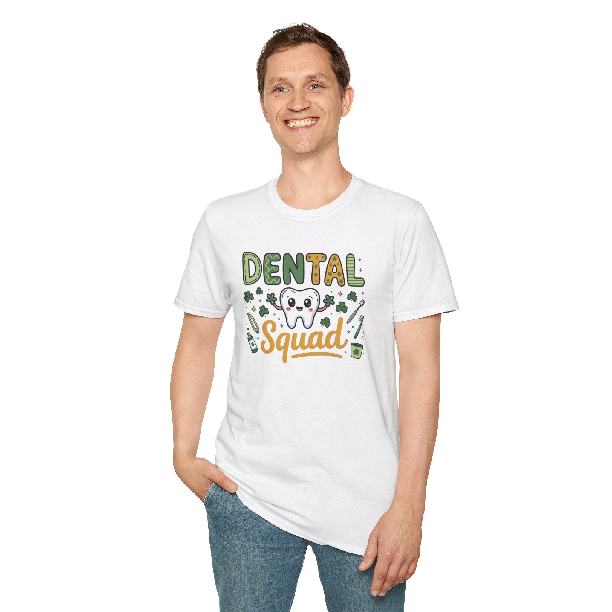 Lucky Dental Squad- Unisex Softstyle T-Shirt